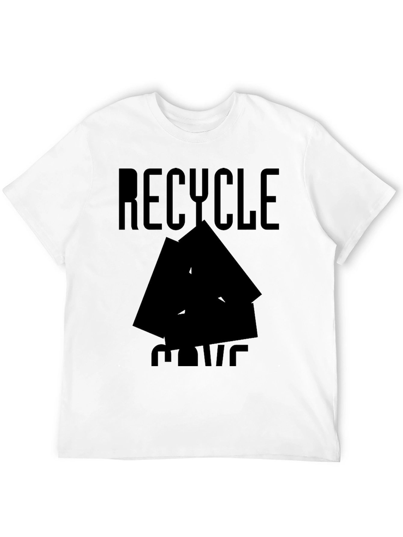 Recycle Graphic T-Shirt - Eco-Friendly Design
