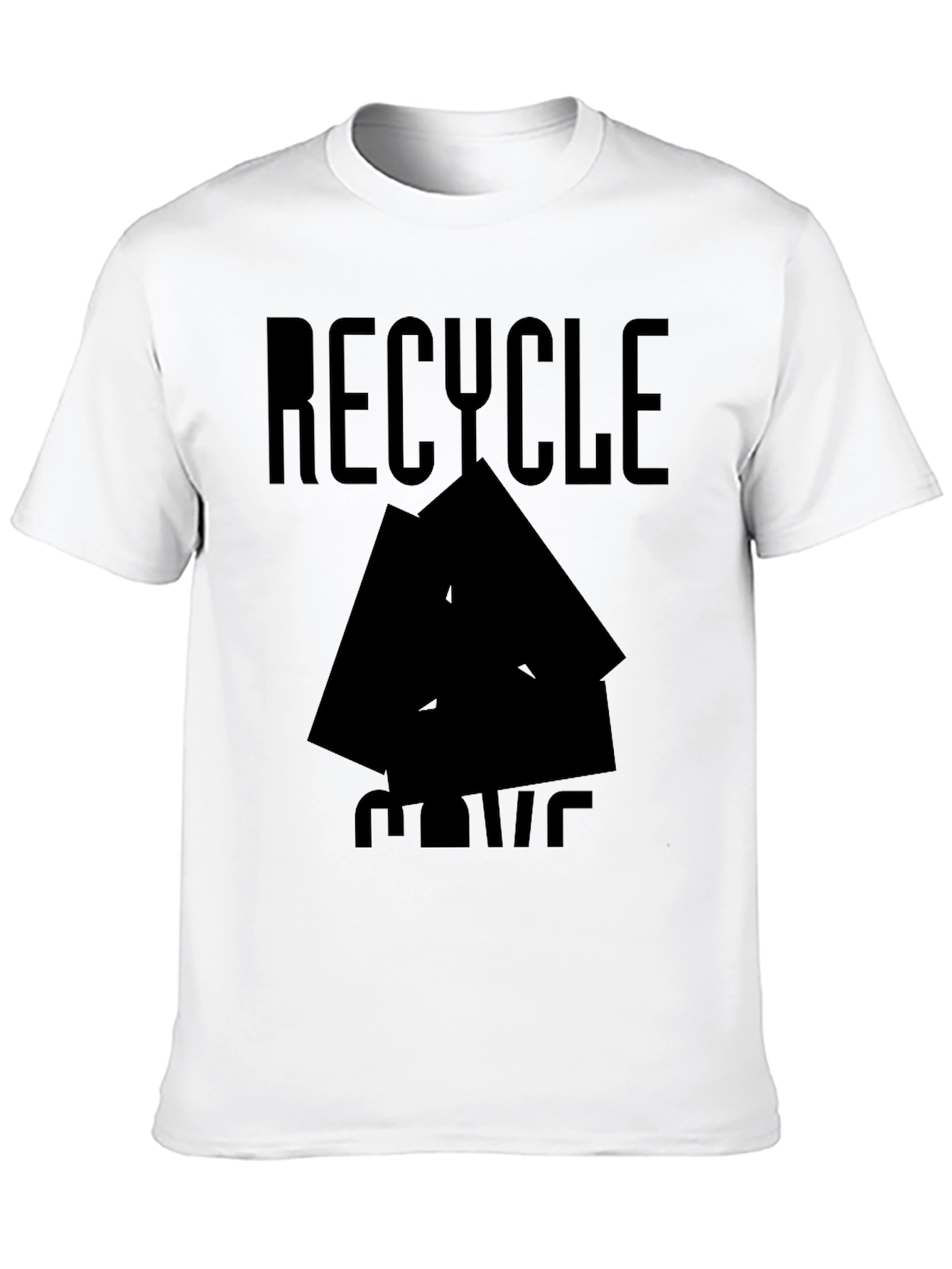 Recycle Graphic T-Shirt - Eco-Friendly Design