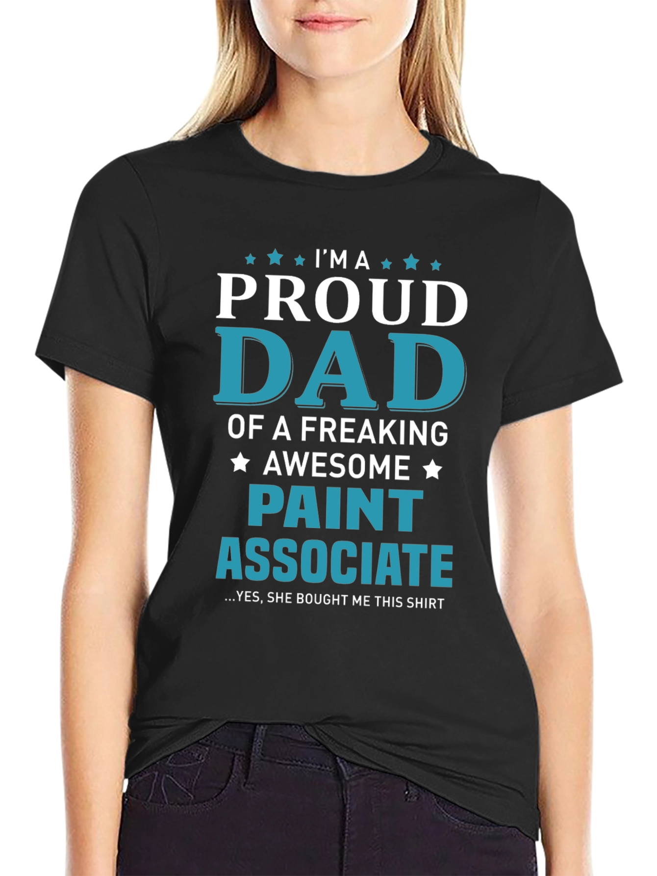 Proud Paint Associate Dad T-Shirt