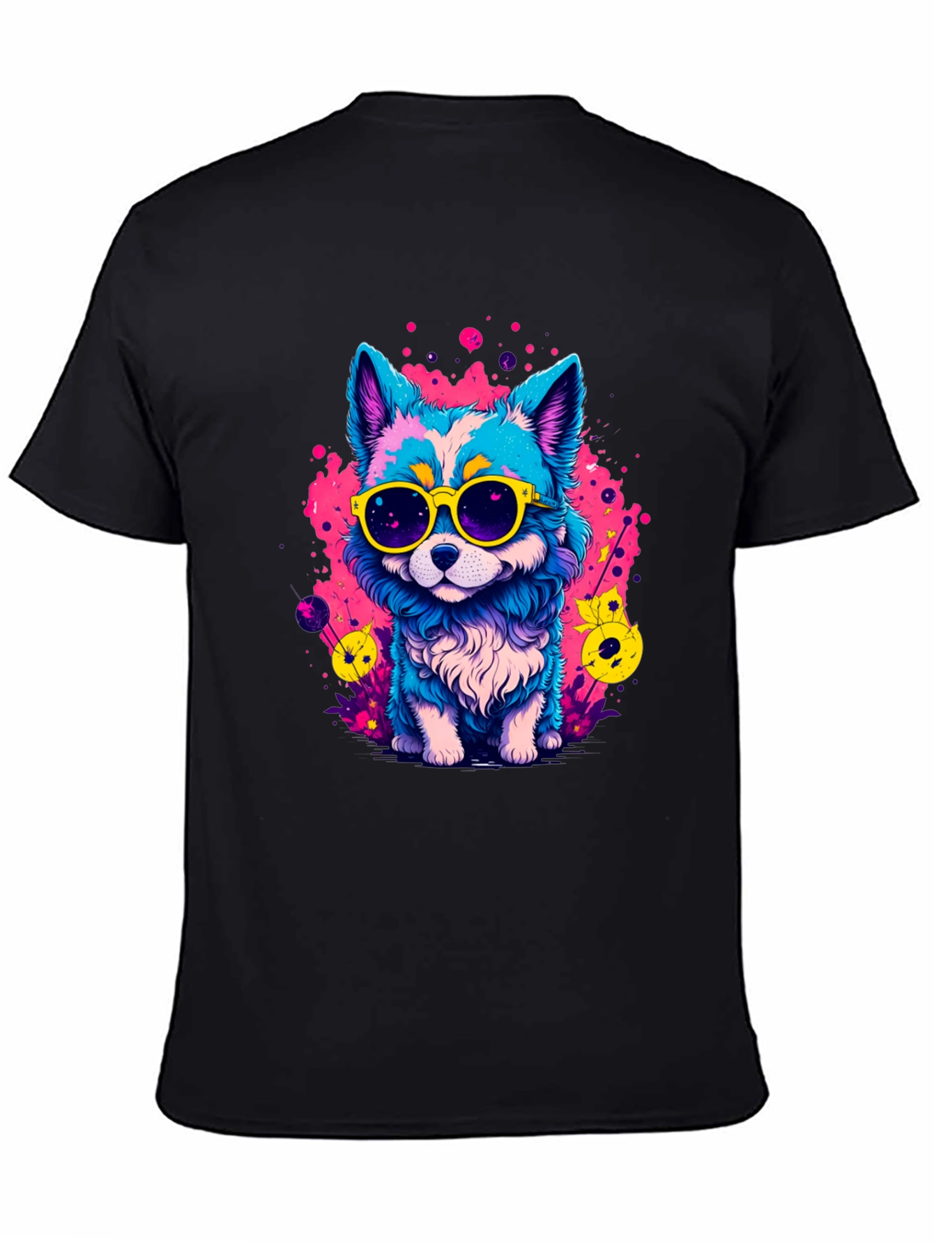 Cool Cartoon Dog T-Shirt
