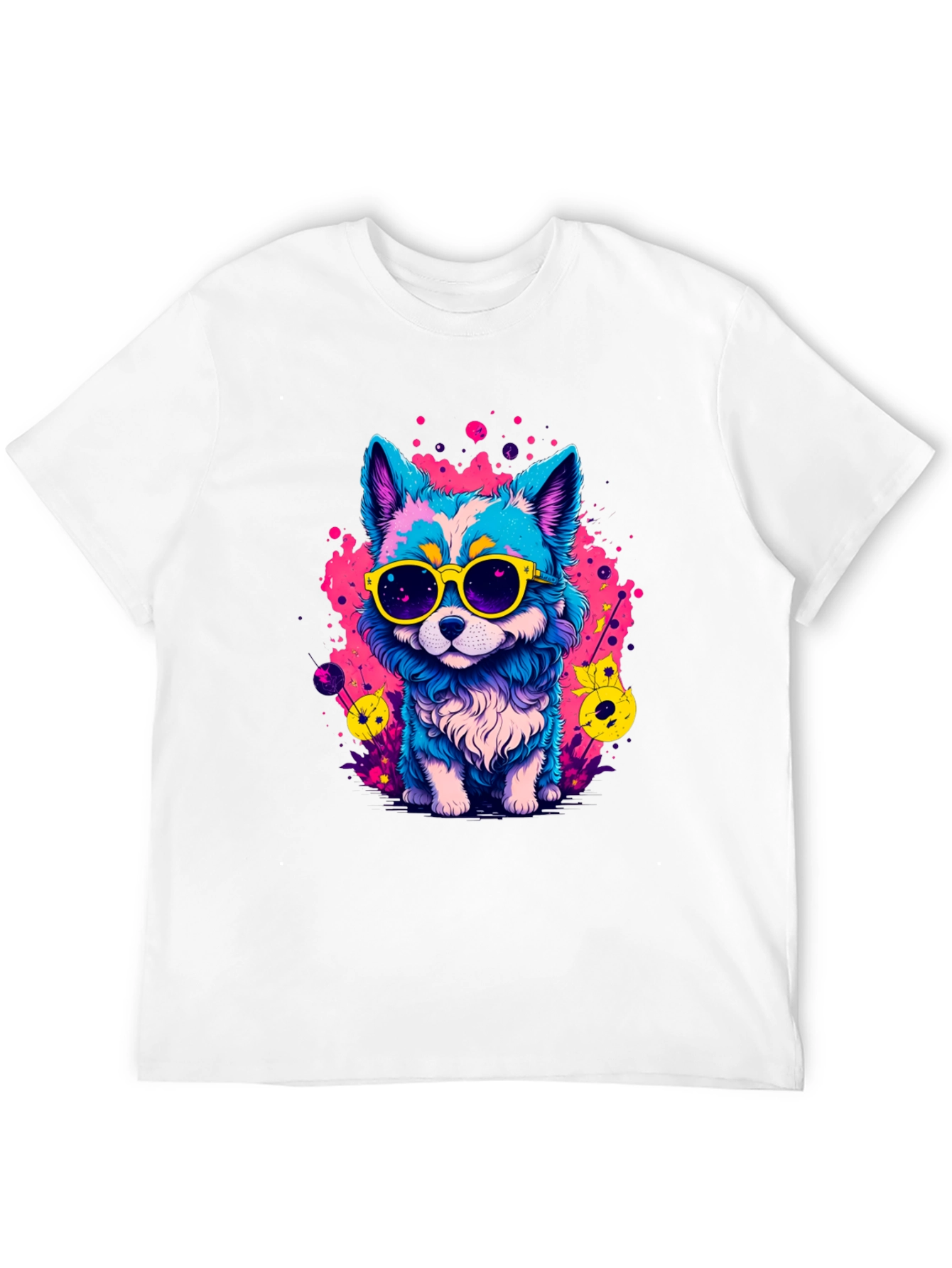 Cool Cartoon Dog T-Shirt