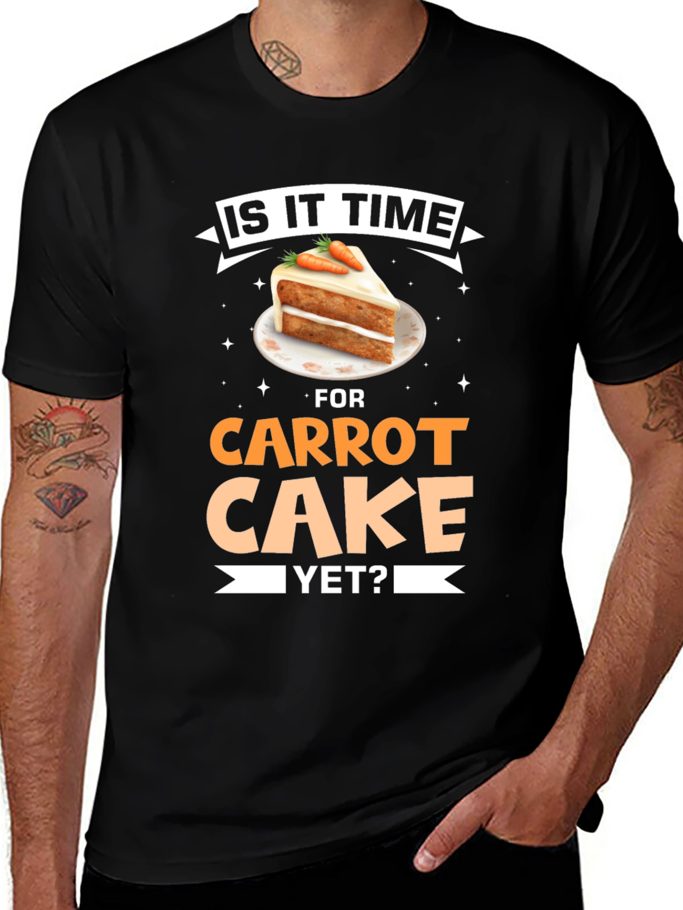 Is It Time For Carrot Cake Yet? T-Shirt