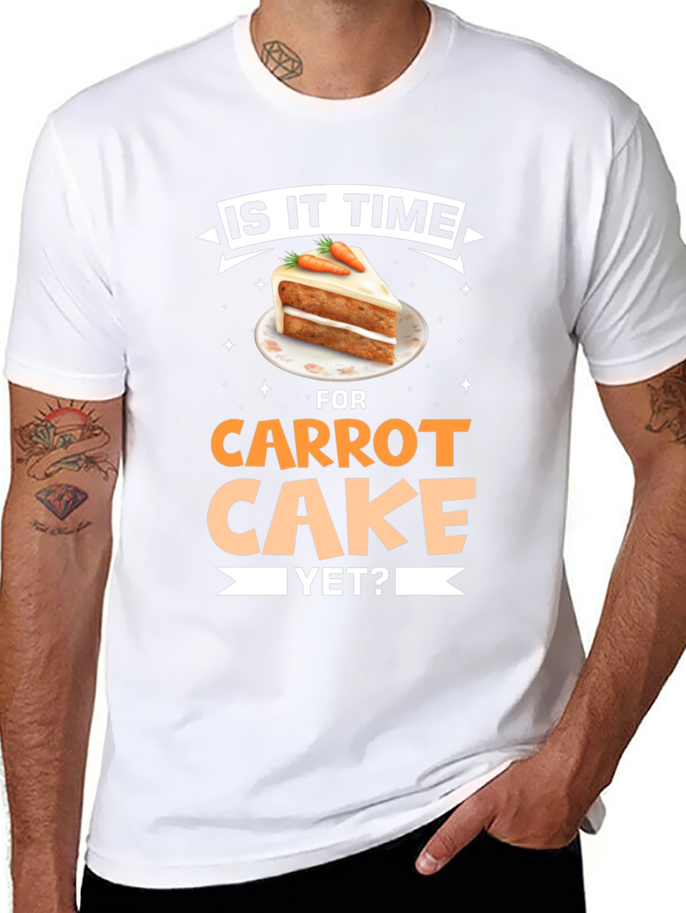 Is It Time For Carrot Cake Yet? T-Shirt