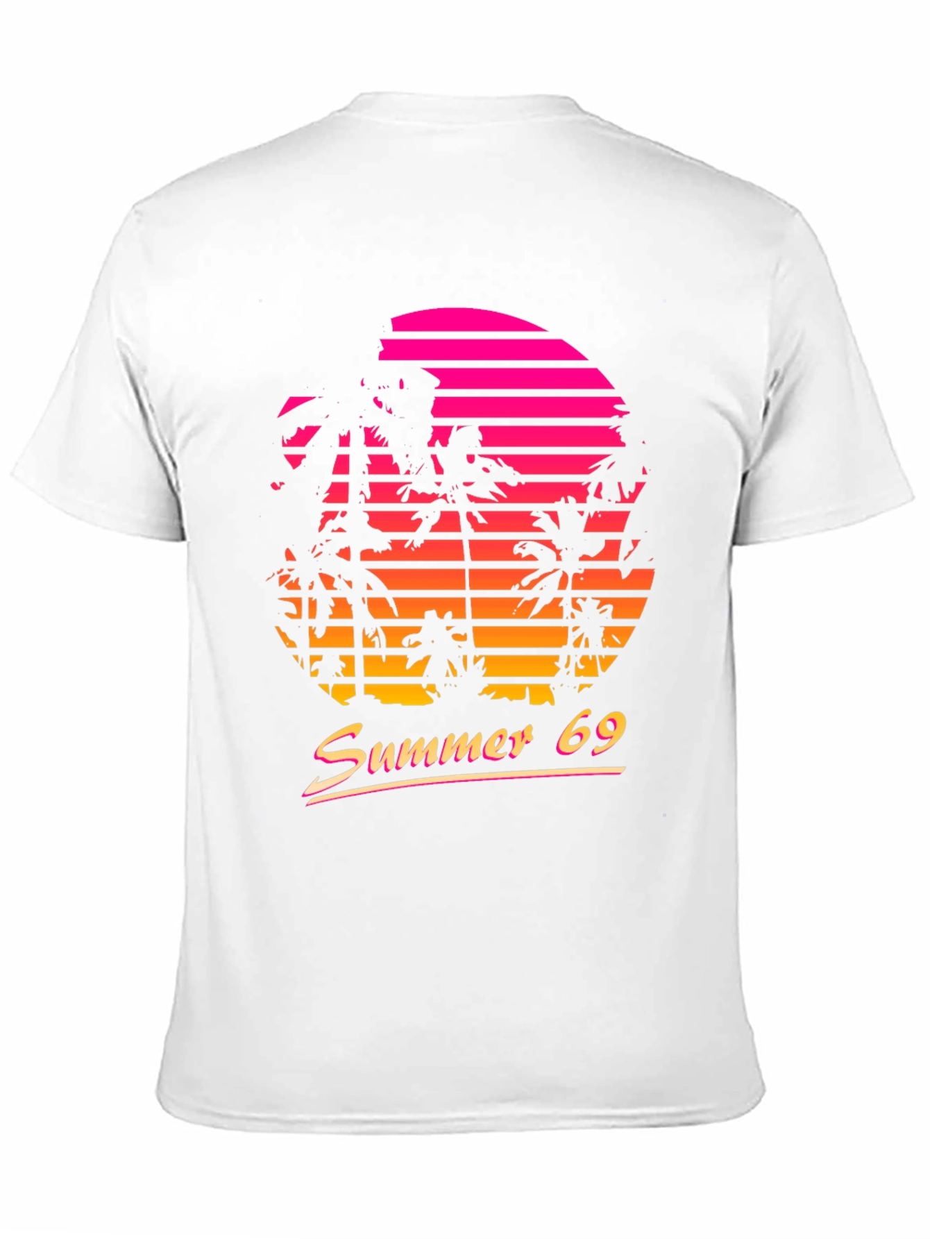 Summer 69 Retro Sunset Graphic T-Shirt