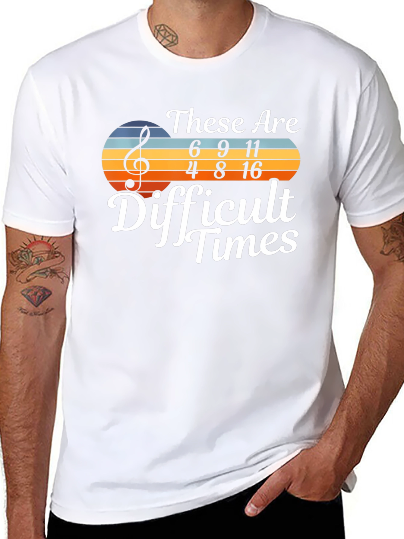 Difficult Times Music T-Shirt