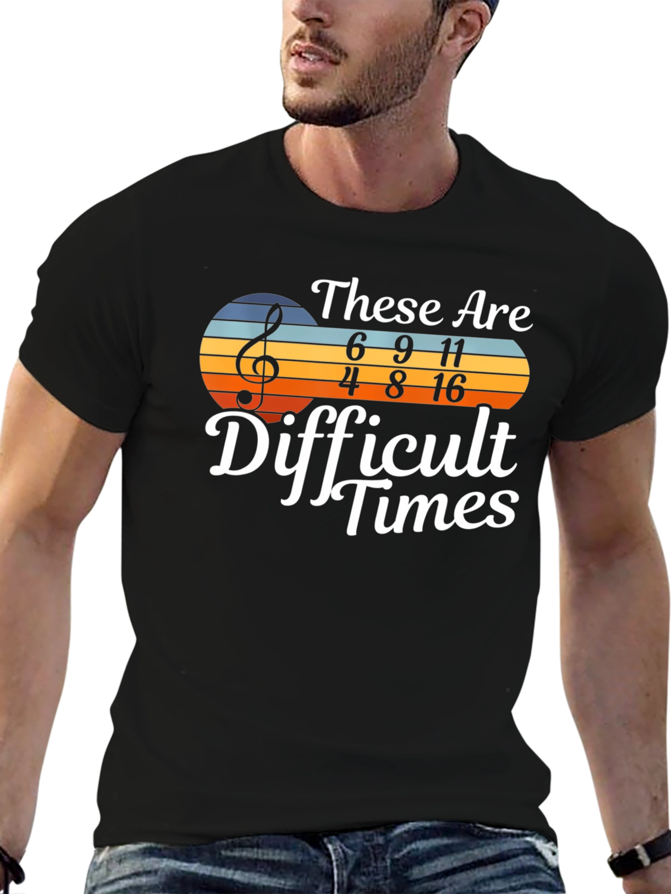 Difficult Times Music T-Shirt