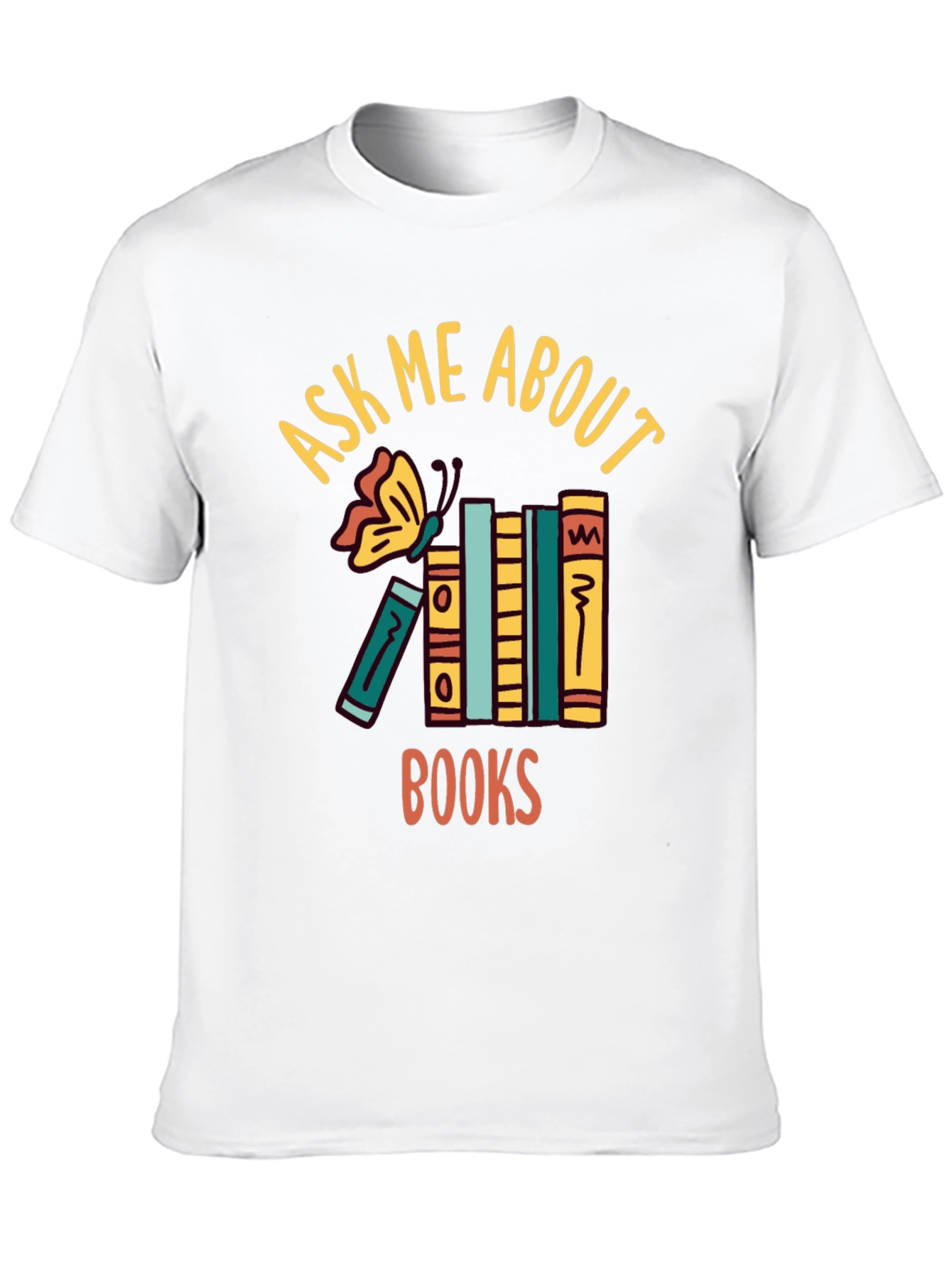 Ask Me About Books T-Shirt
