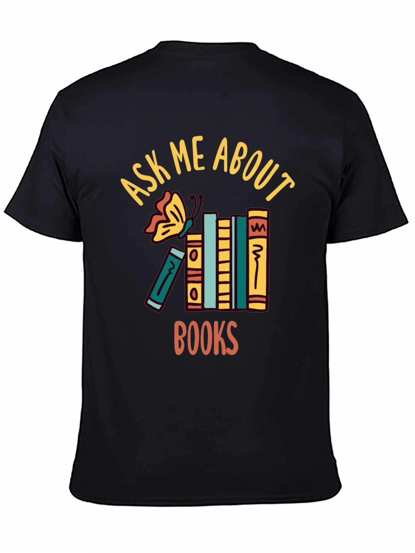 Ask Me About Books T-Shirt