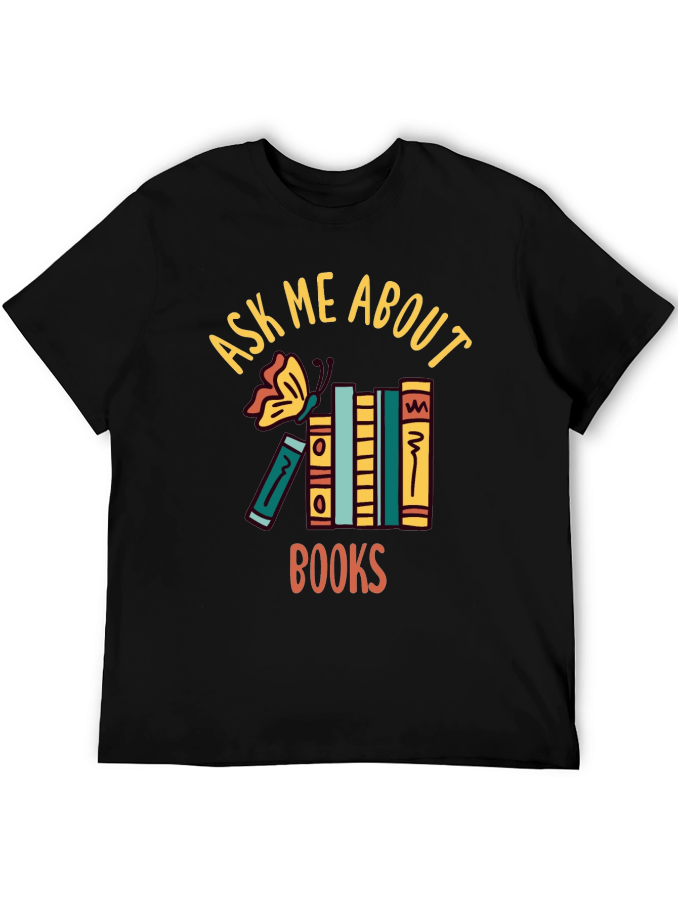 Ask Me About Books T-Shirt