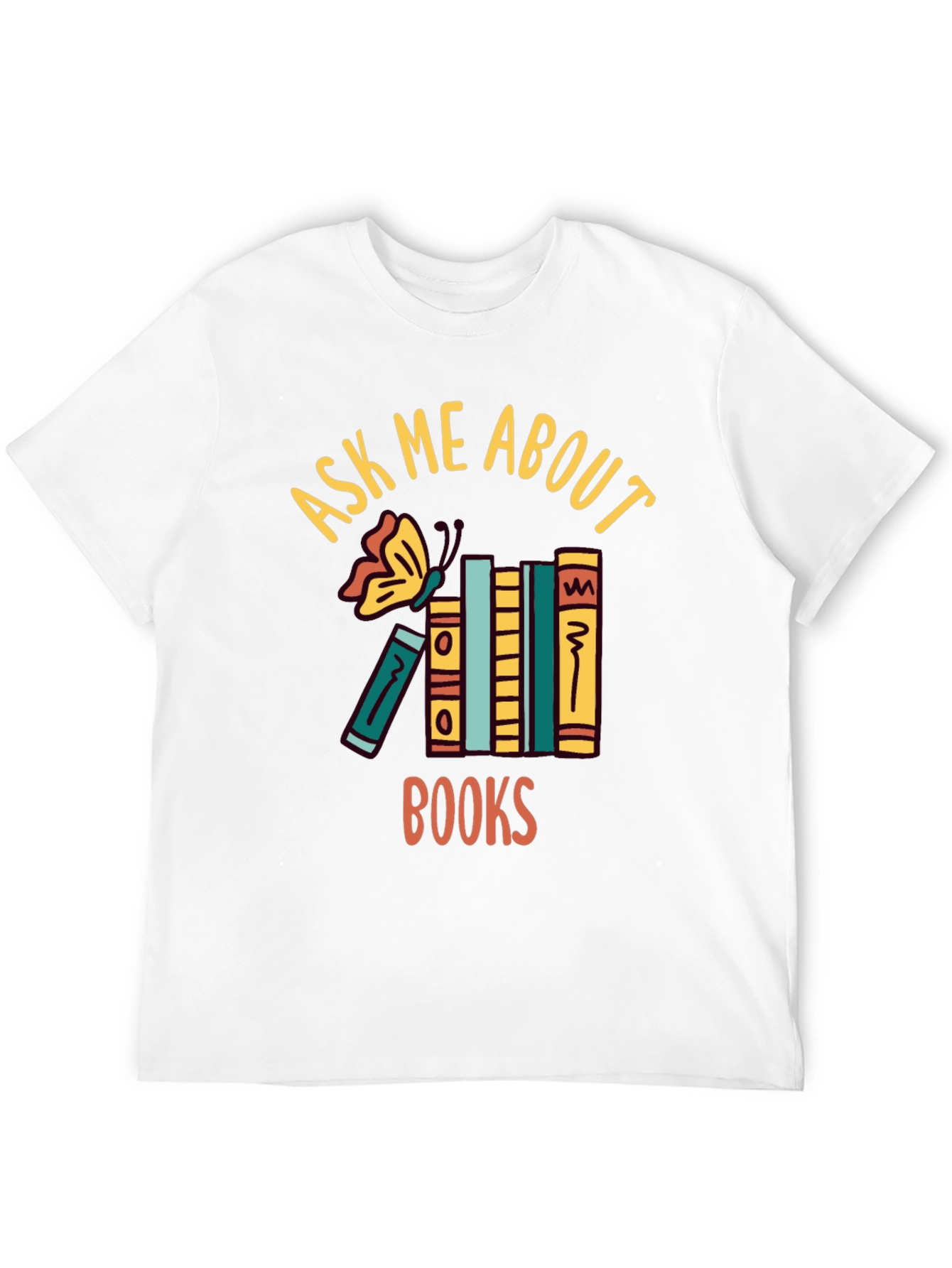 Ask Me About Books T-Shirt