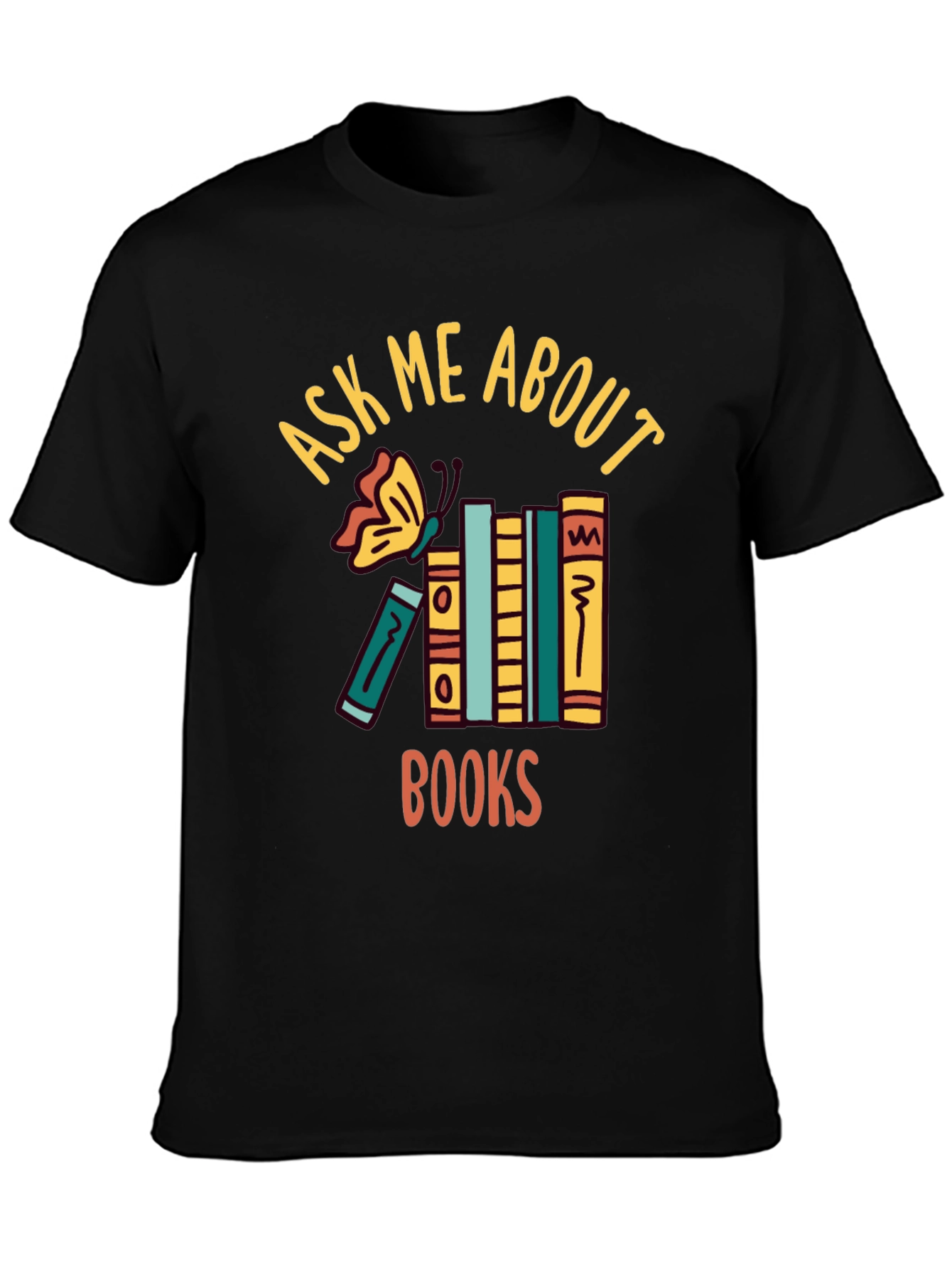 Ask Me About Books T-Shirt