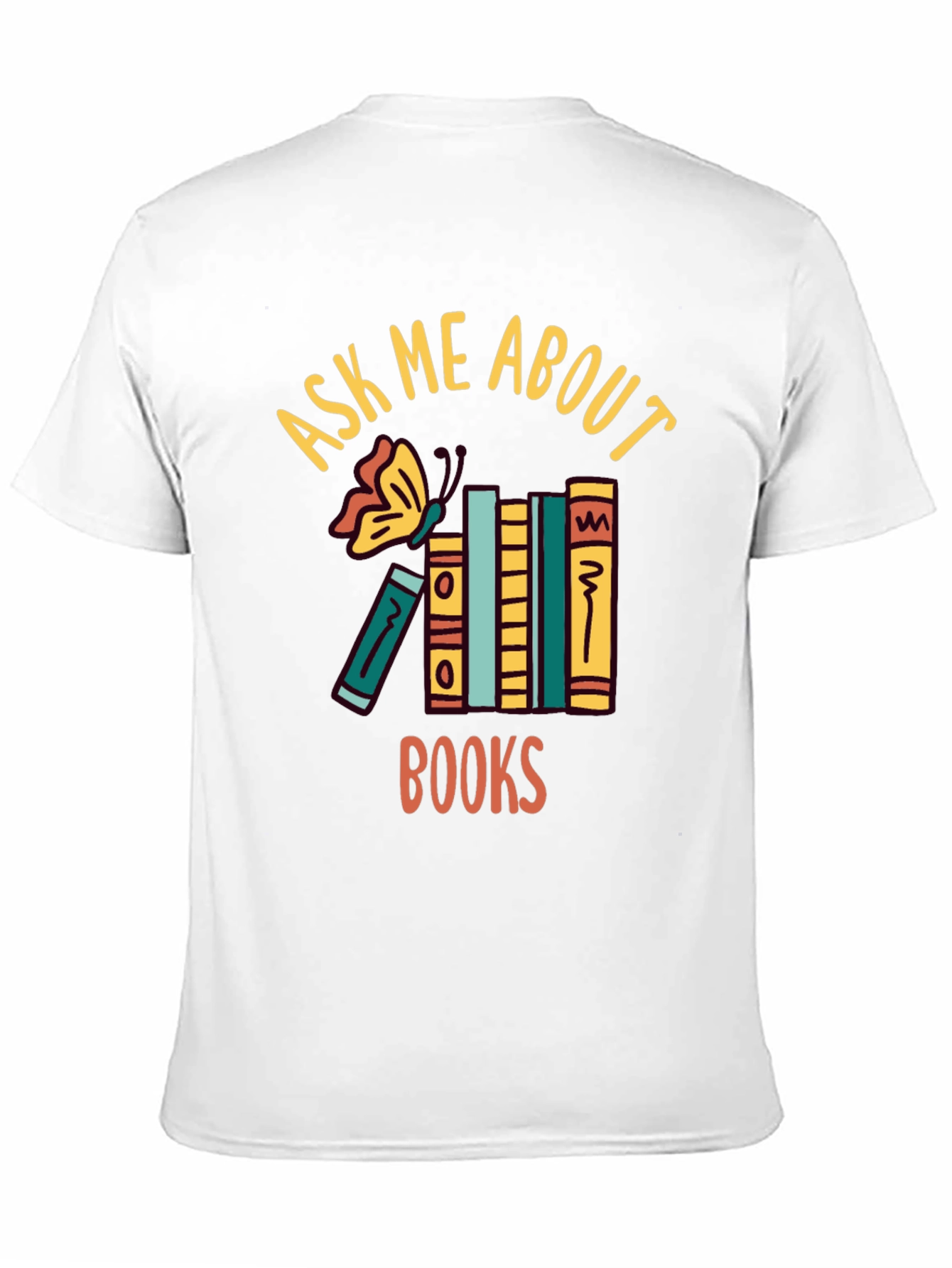 Ask Me About Books T-Shirt
