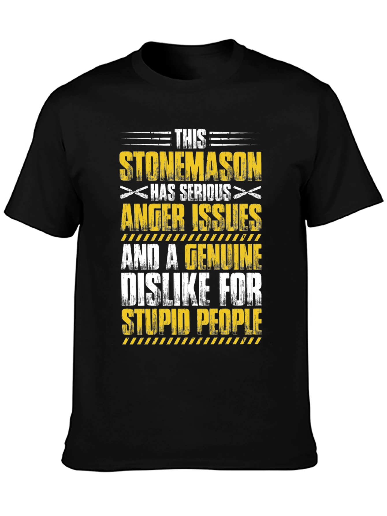 Stonemason Anger Issues Graphic T-Shirt