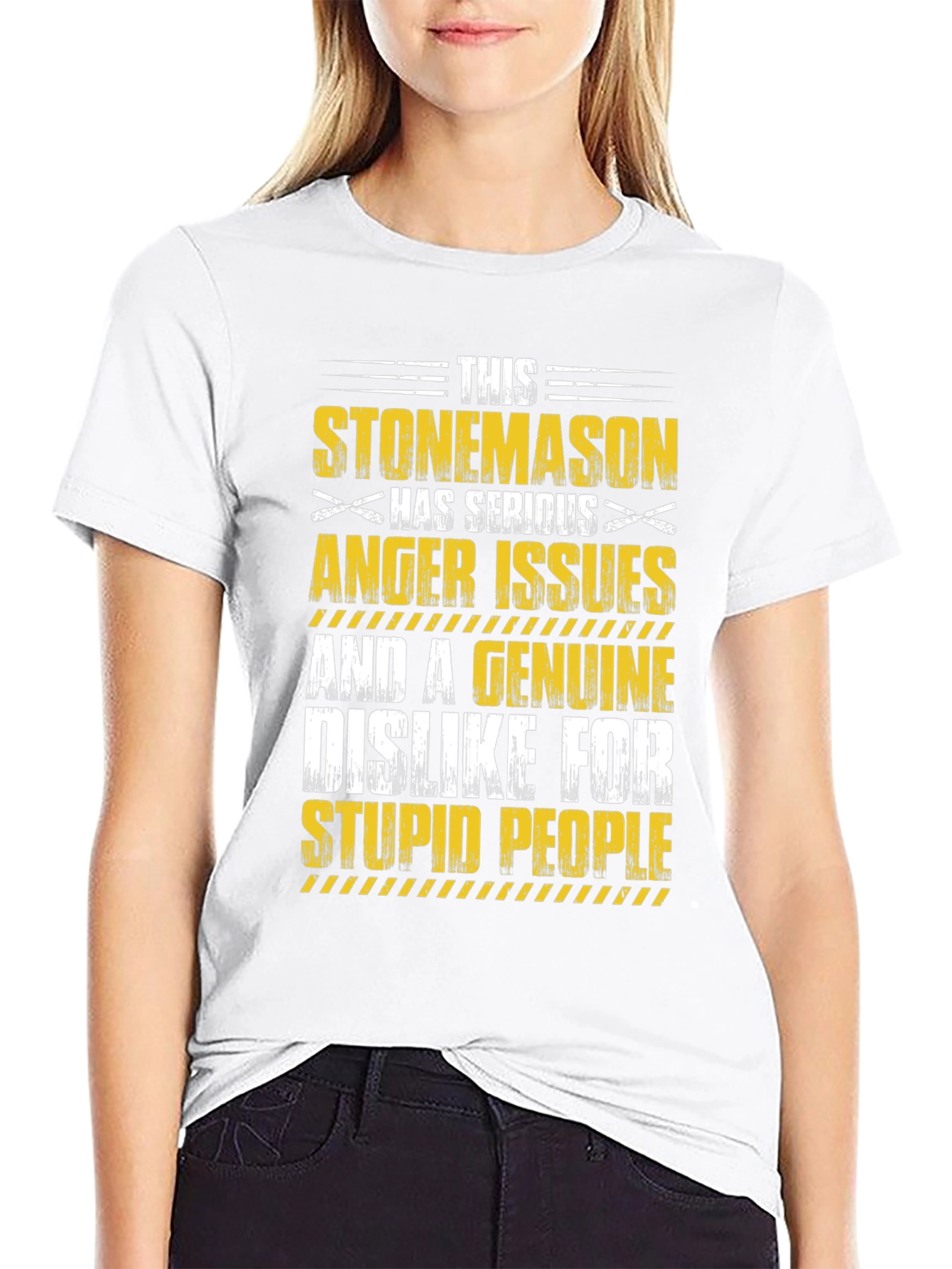 Stonemason Anger Issues Graphic T-Shirt