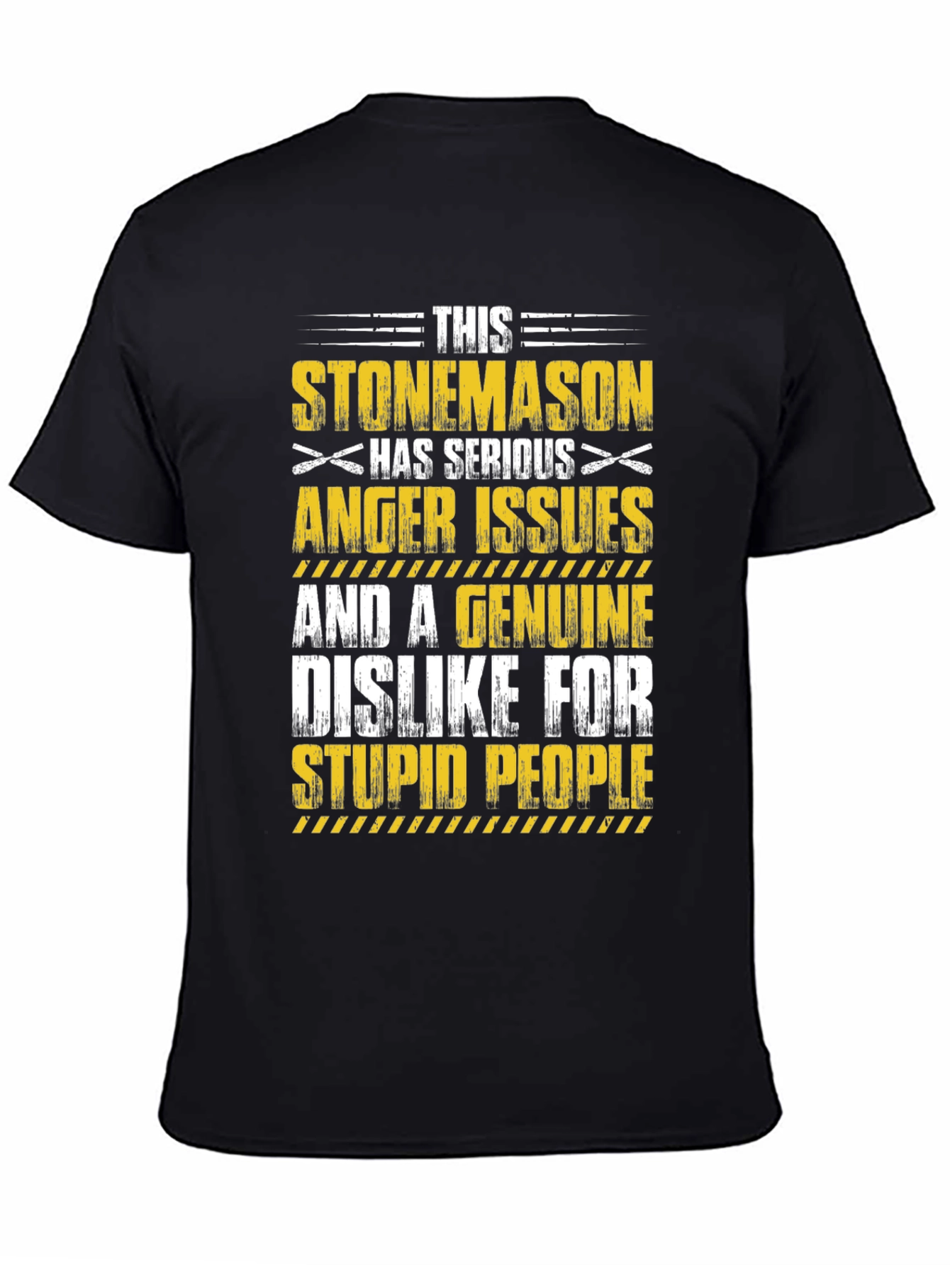 Stonemason Anger Issues Graphic T-Shirt
