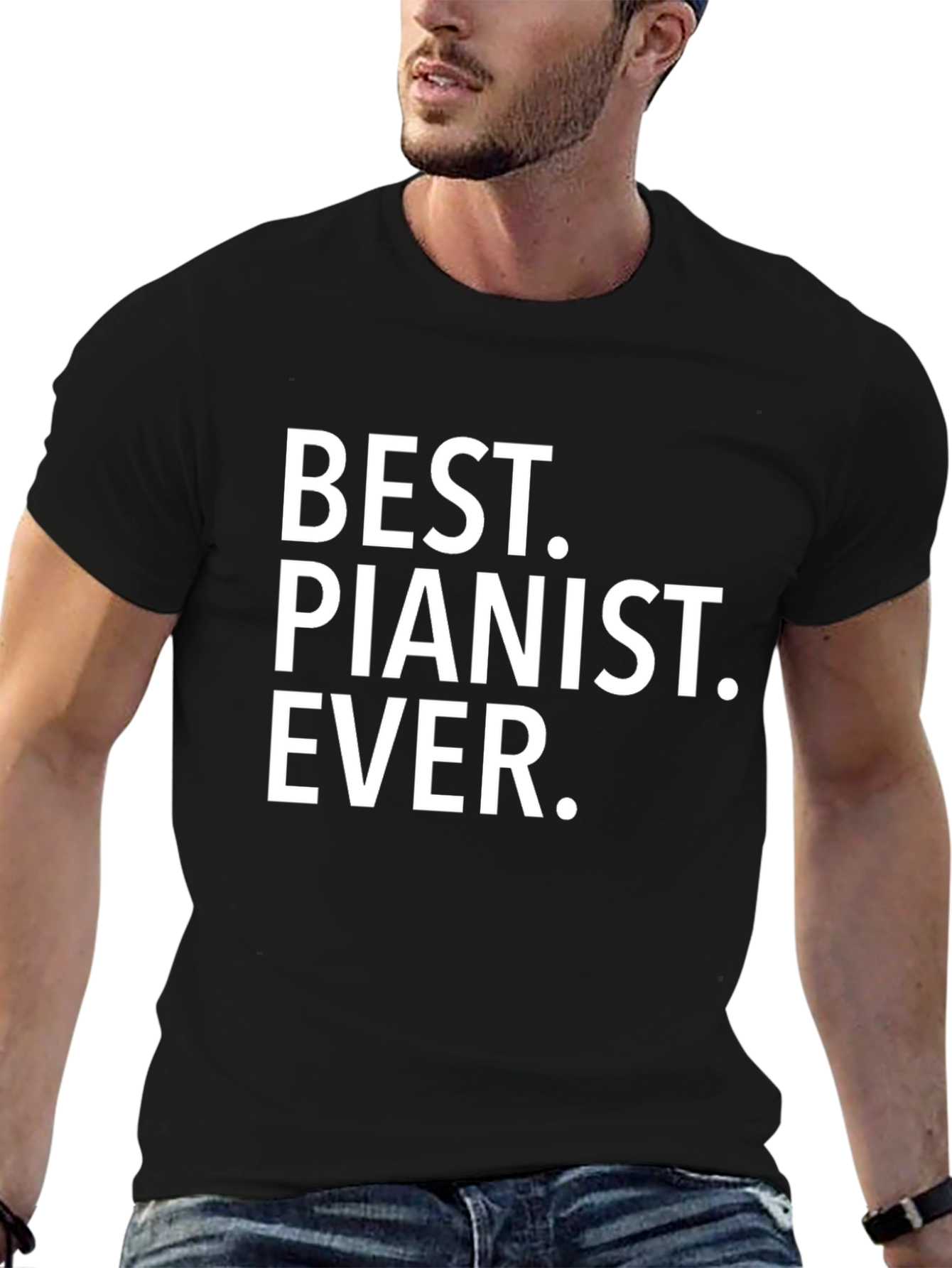 Best Pianist Ever T-Shirt - Funny Musician Tee