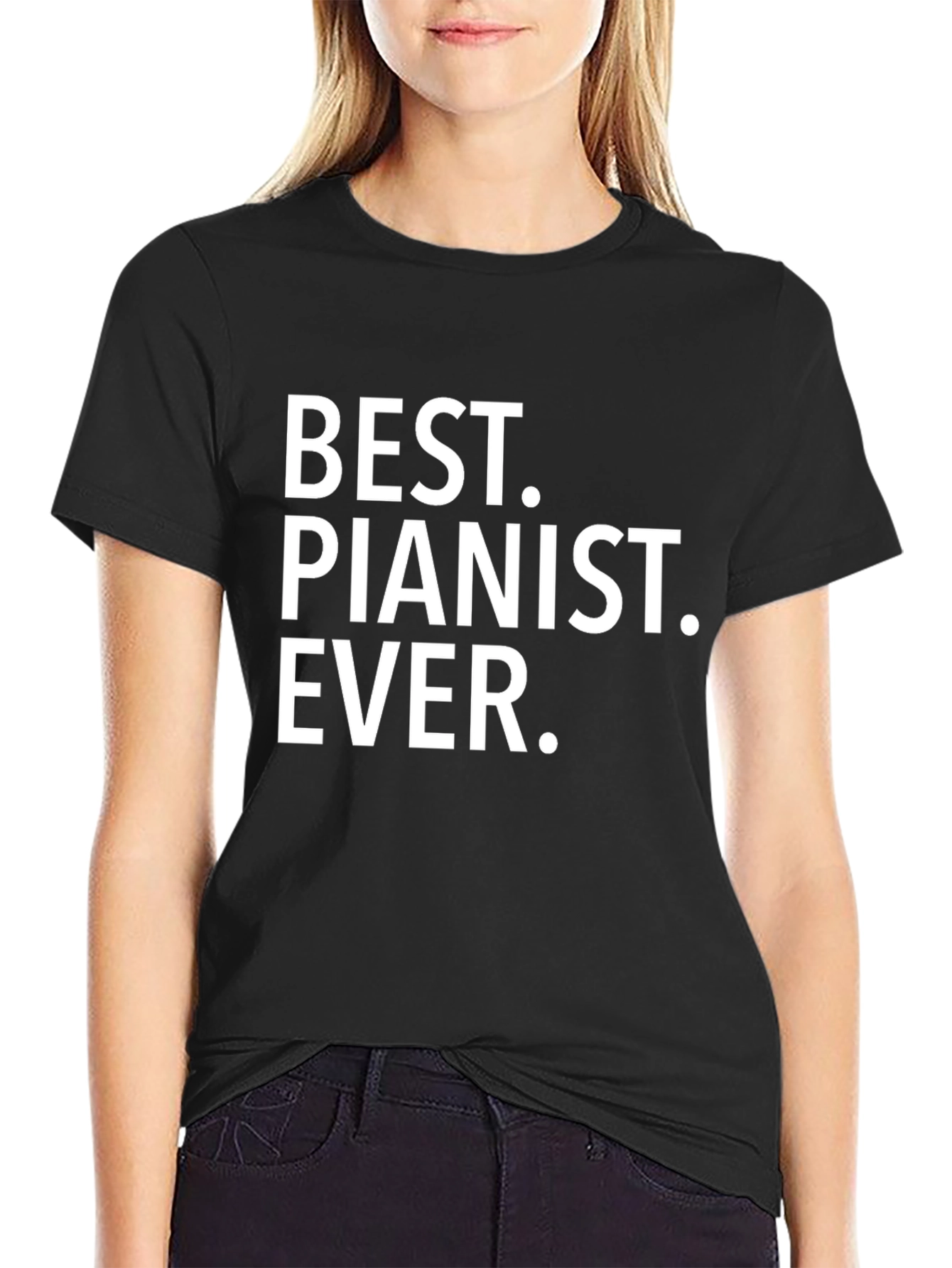 Best Pianist Ever T-Shirt - Funny Musician Tee