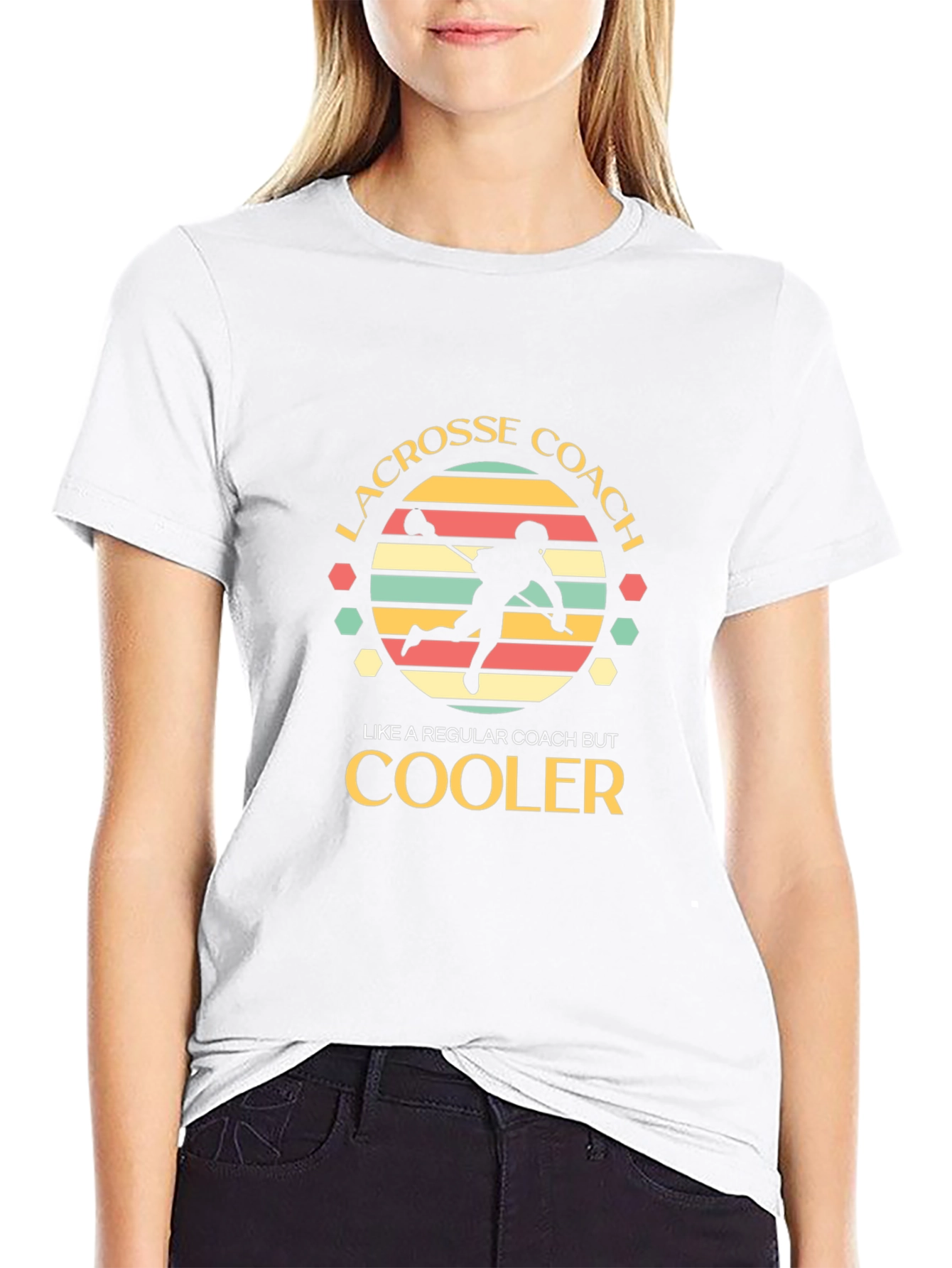 Lacrosse Coach T-Shirt - Cooler Than Regular!