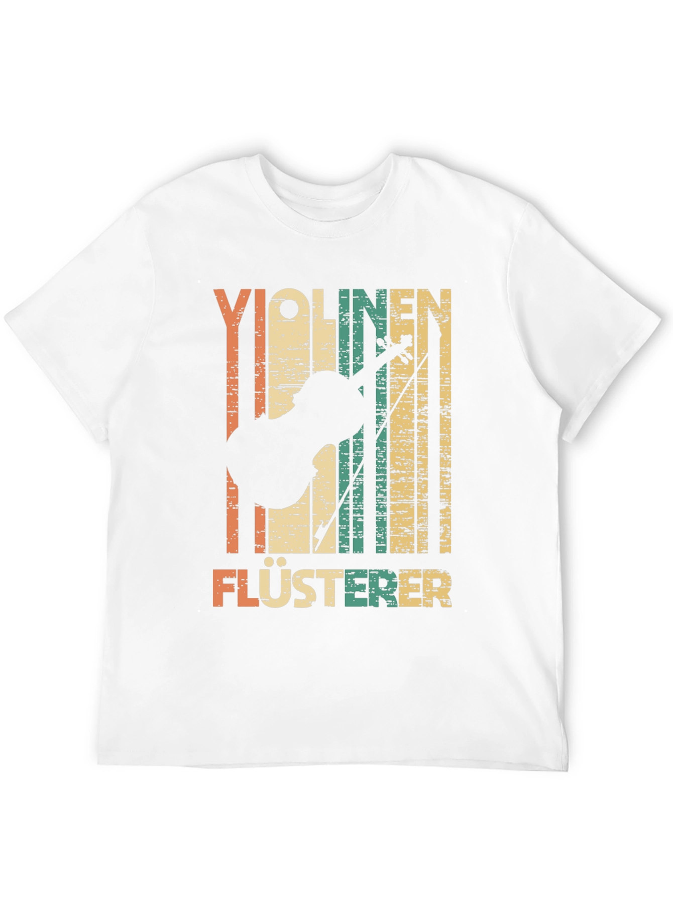 Violinen Flusterer Retro T-Shirt