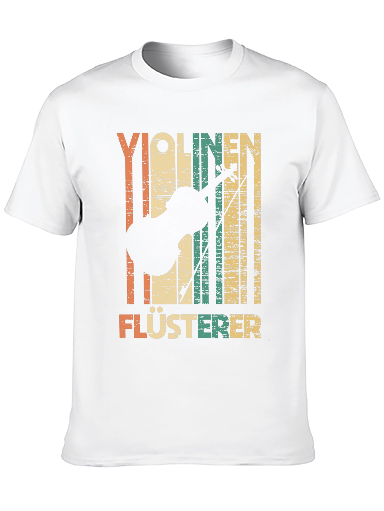 Violinen Flusterer Retro T-Shirt