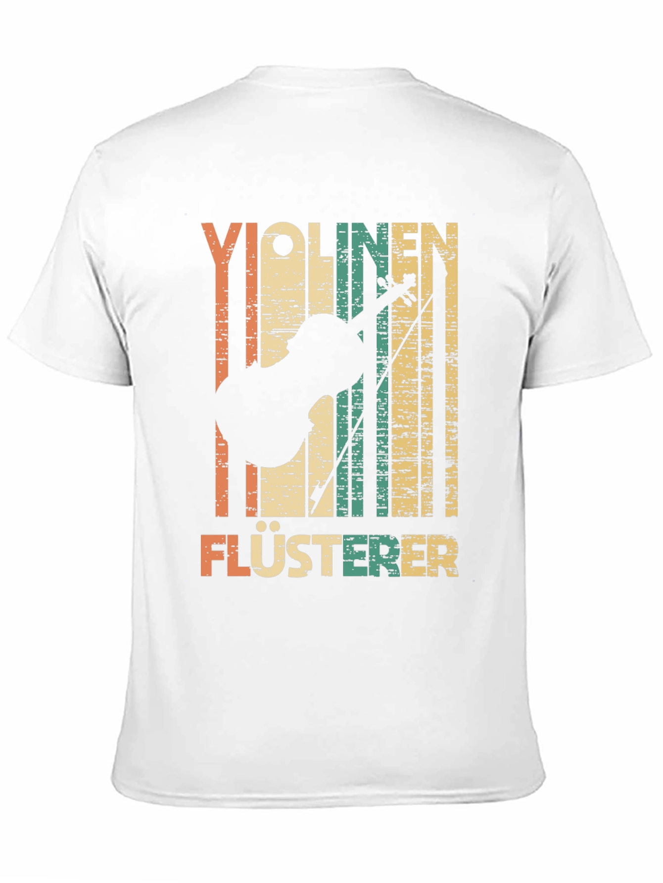 Violinen Flusterer Retro T-Shirt