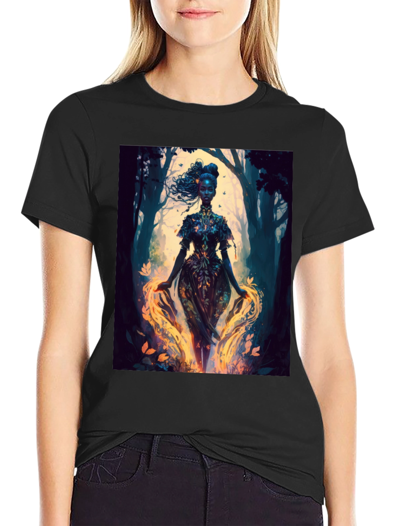 Mystic Forest Queen Graphic Tee
