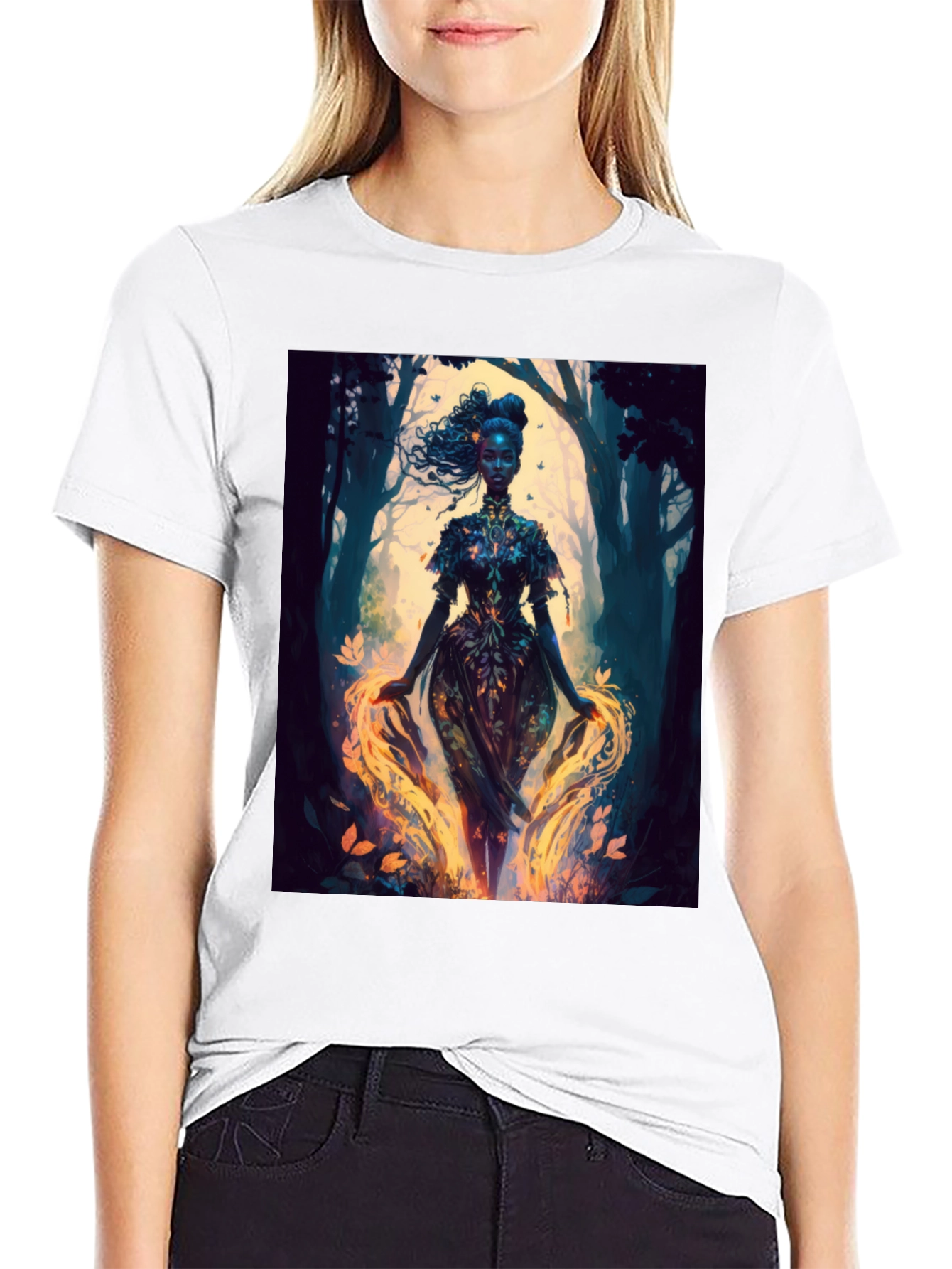 Mystic Forest Queen Graphic Tee