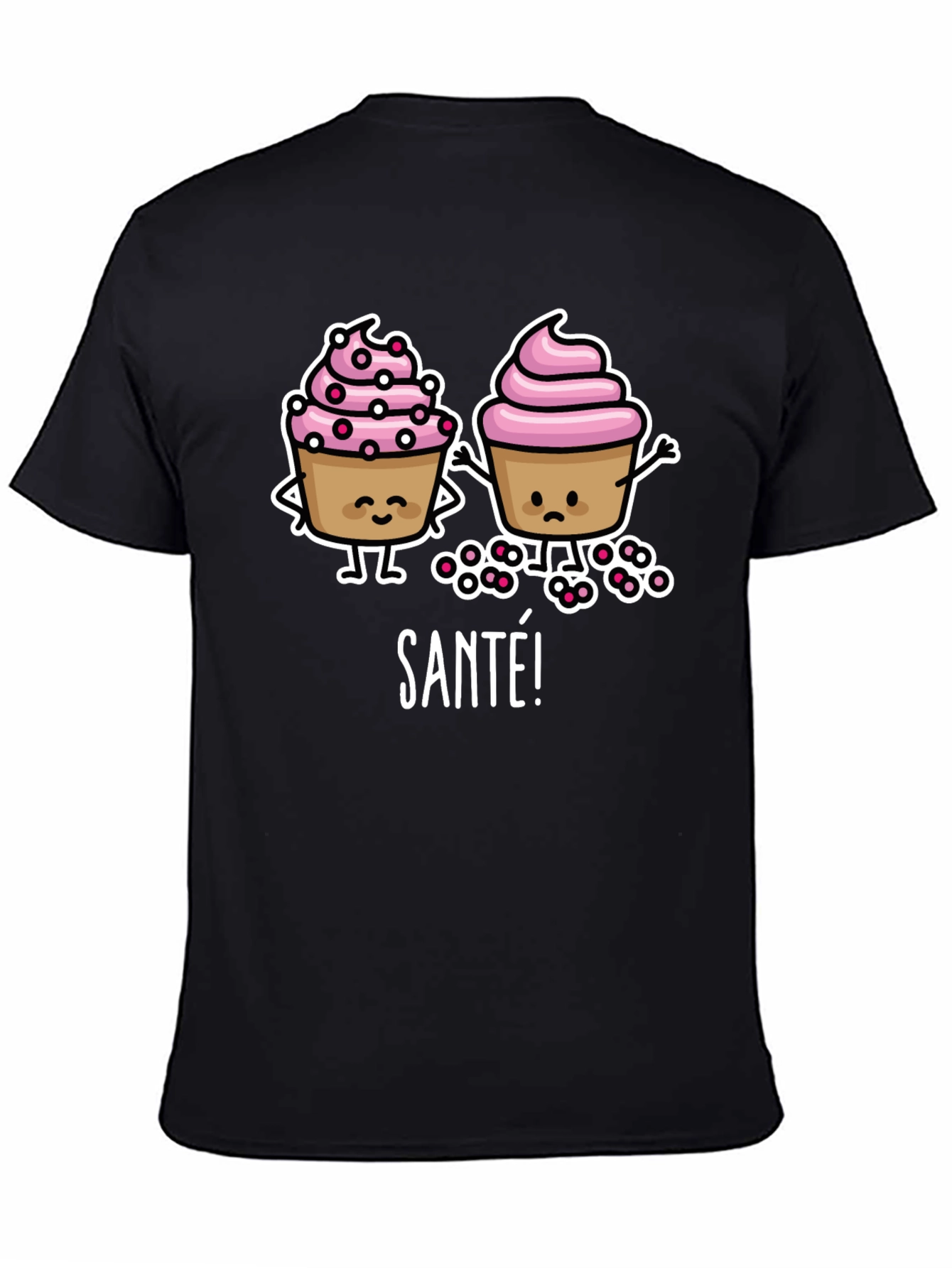 Cupcake Santé Graphic T-Shirt