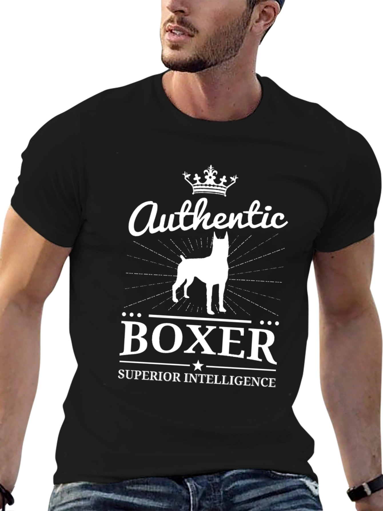 Authentic Boxer Dog T-Shirt