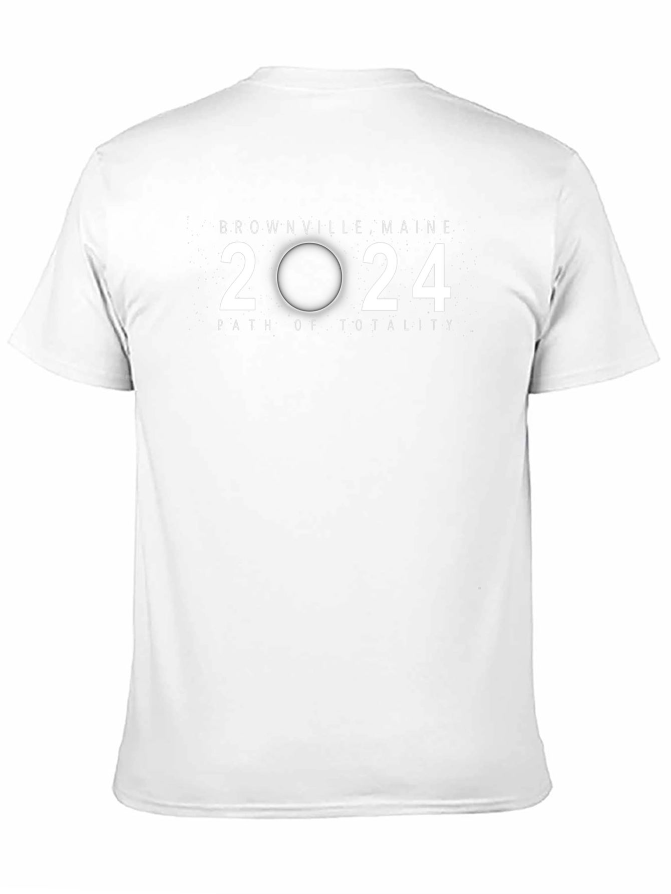 2024 Eclipse T-Shirt - Greenville Maine Path of Totality