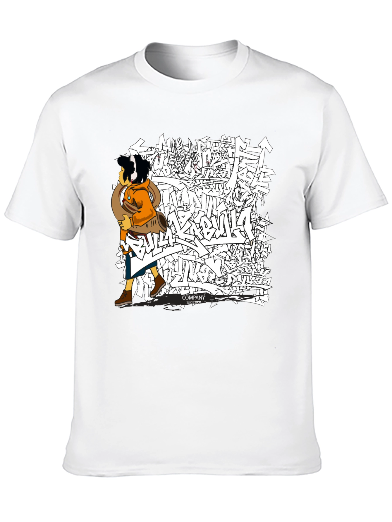 Urban Graffiti Graphic Tee - Cool Street Style