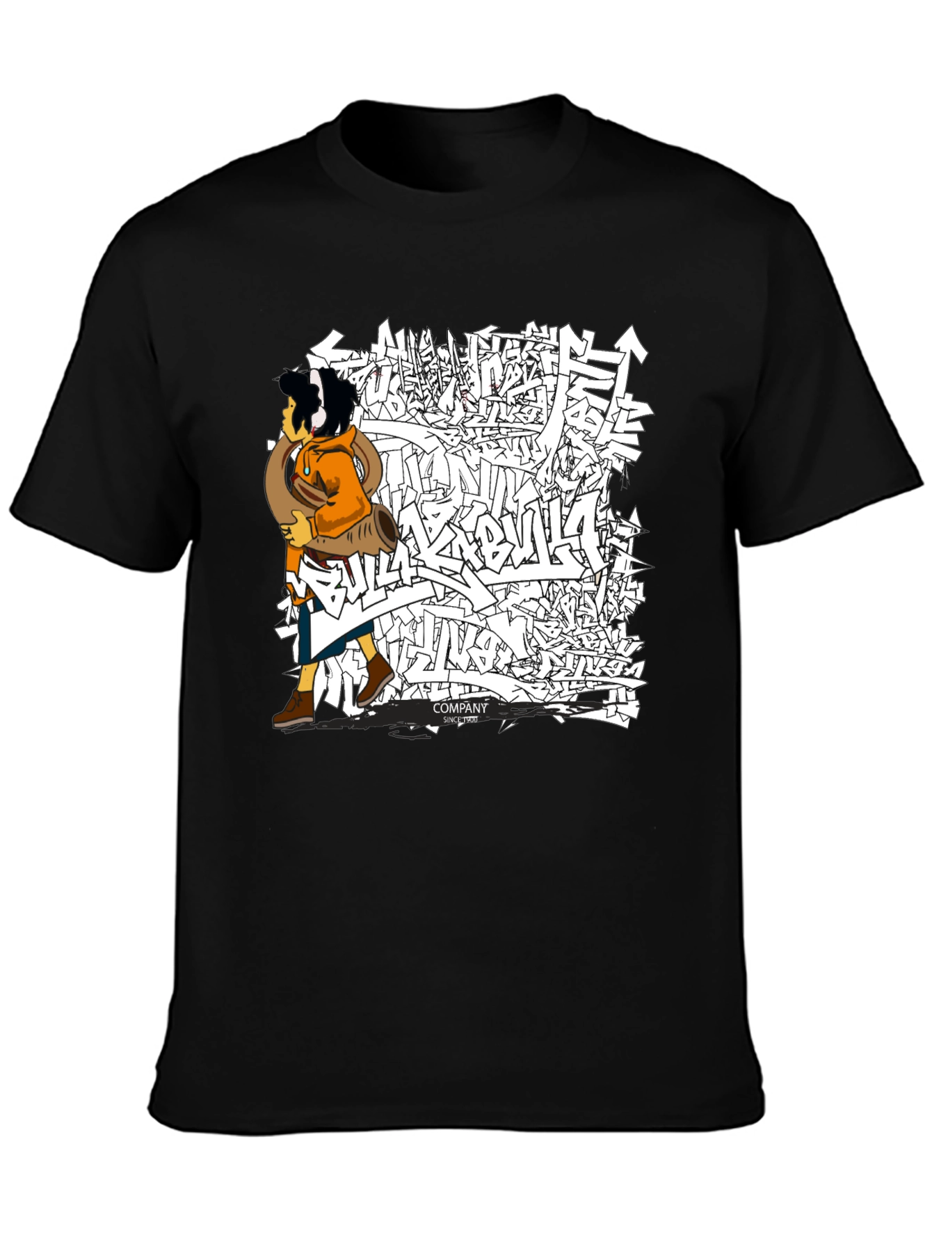 Urban Graffiti Graphic Tee - Cool Street Style