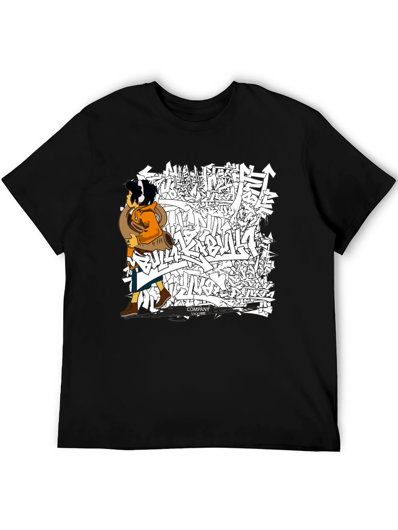 Urban Graffiti Graphic Tee - Cool Street Style