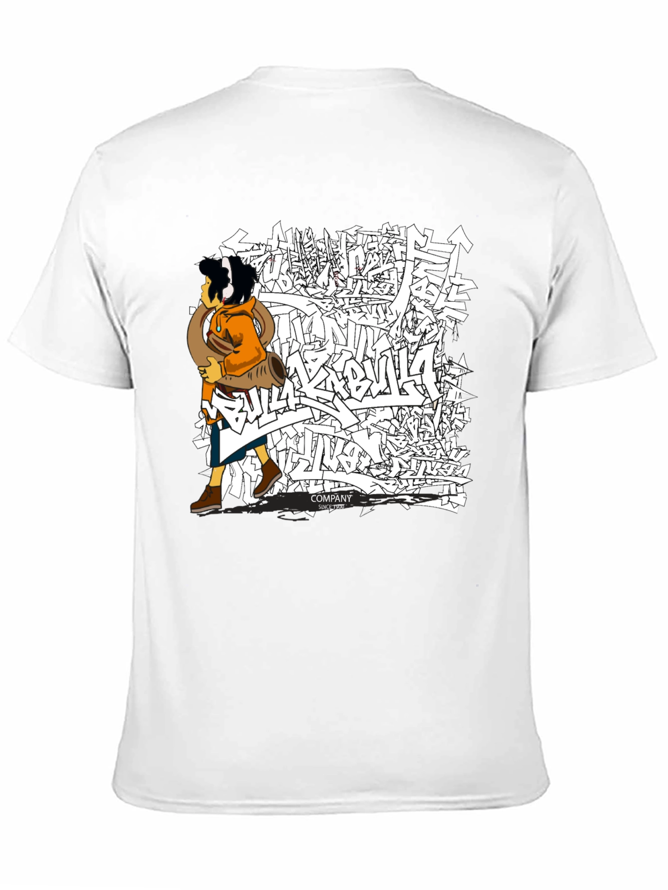 Urban Graffiti Graphic Tee - Cool Street Style