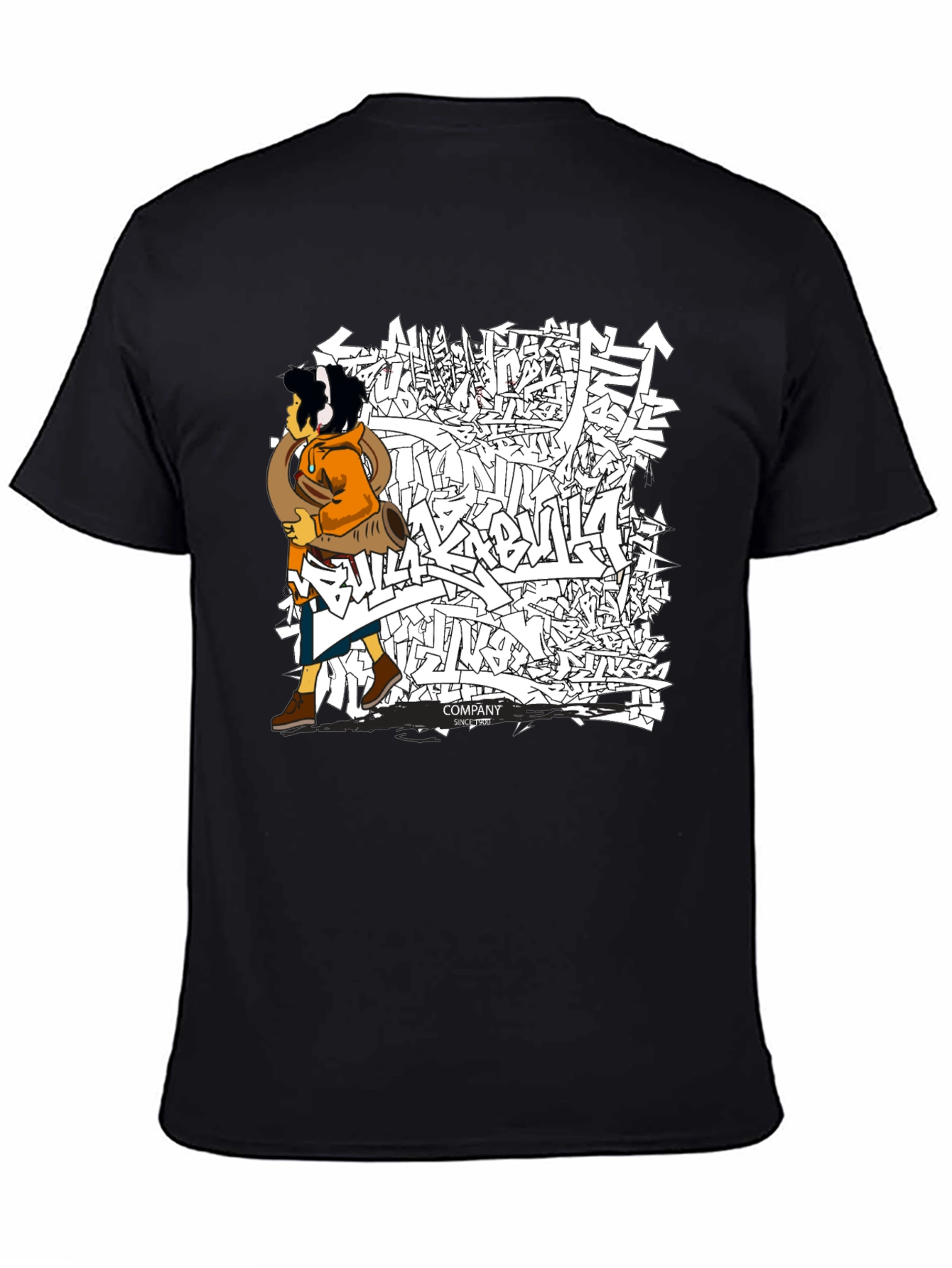 Urban Graffiti Graphic Tee - Cool Street Style