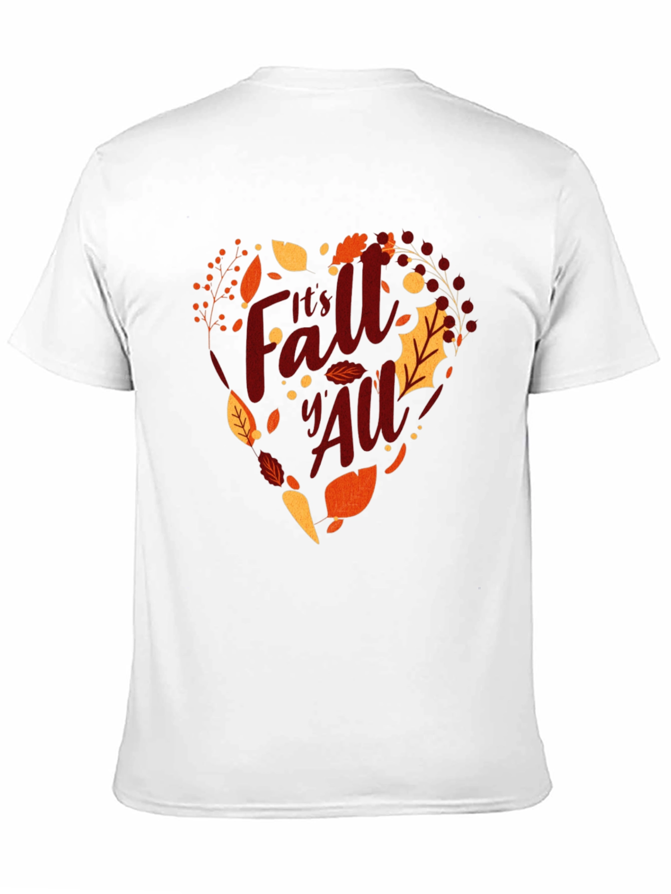 Its Fall YAll Heart Graphic Tee