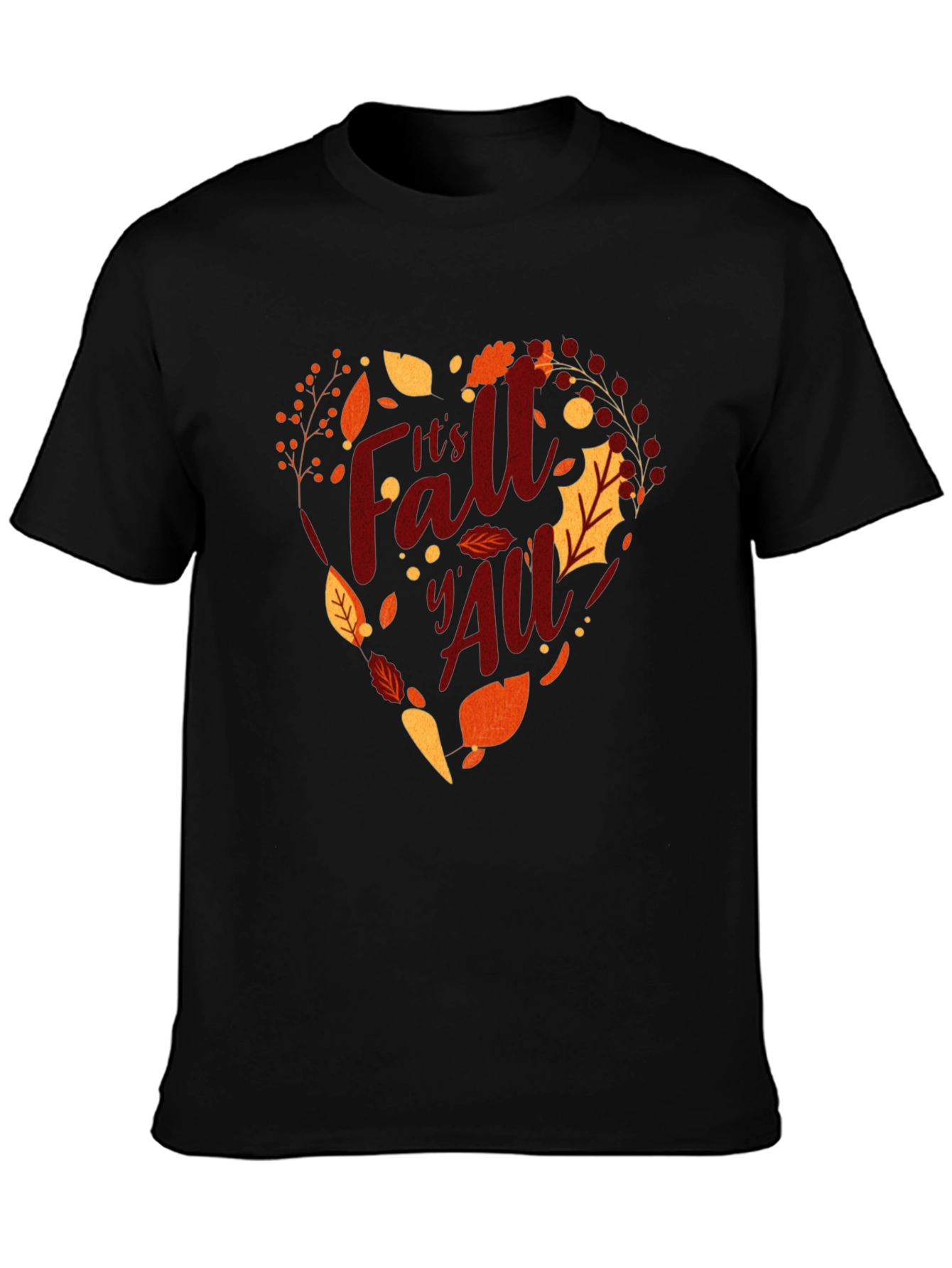 Its Fall YAll Heart Graphic Tee