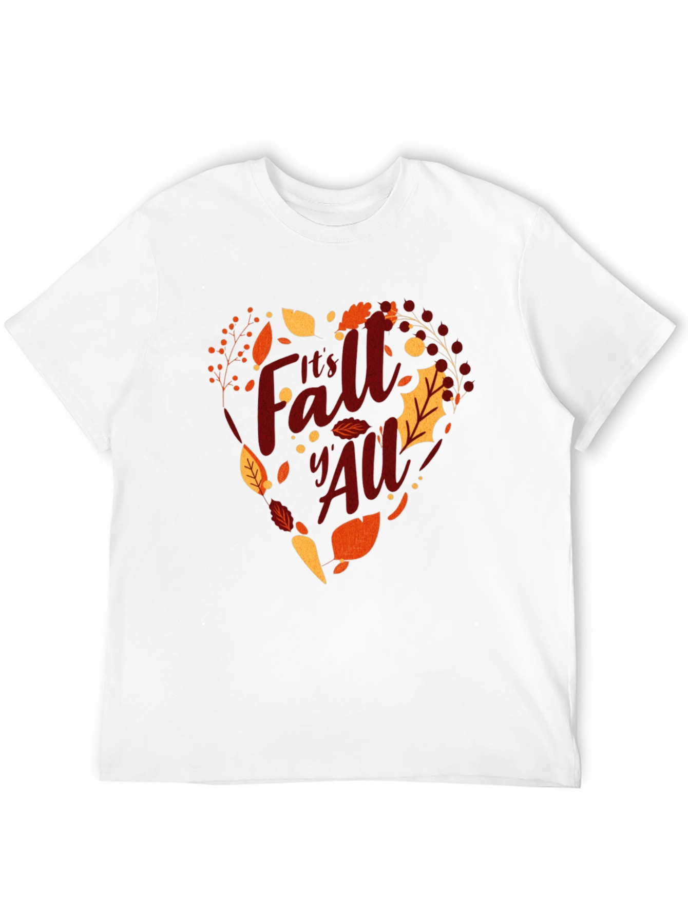 Its Fall YAll Heart Graphic Tee