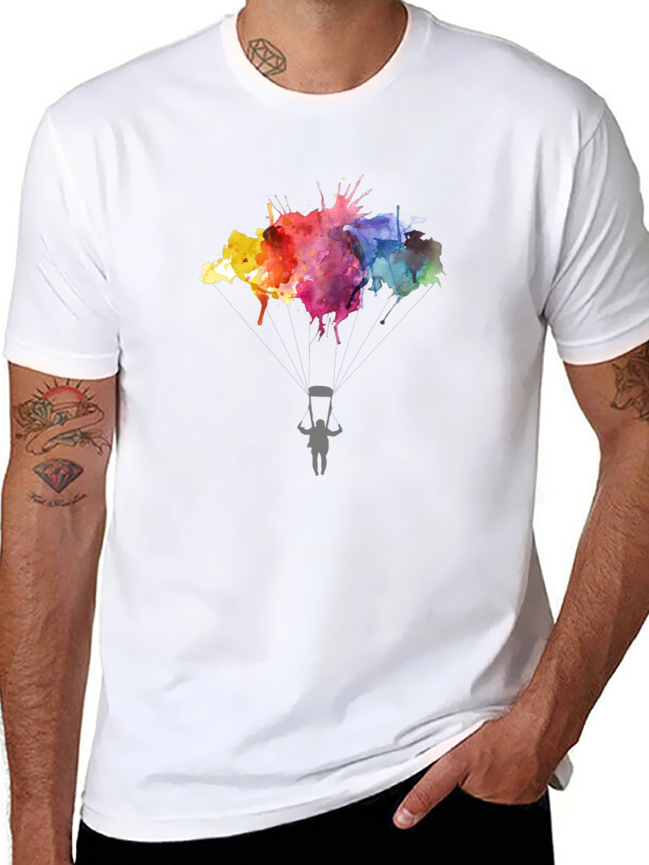 Colorful Parachute T-Shirt