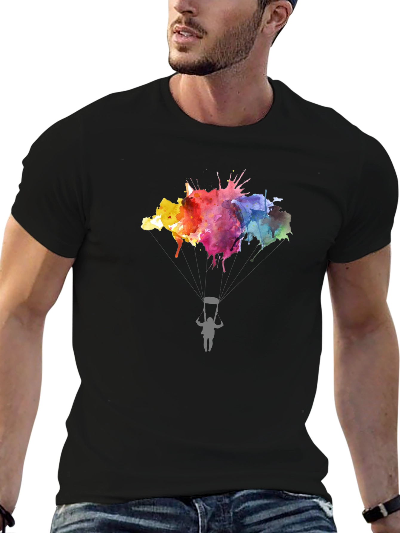 Colorful Parachute T-Shirt