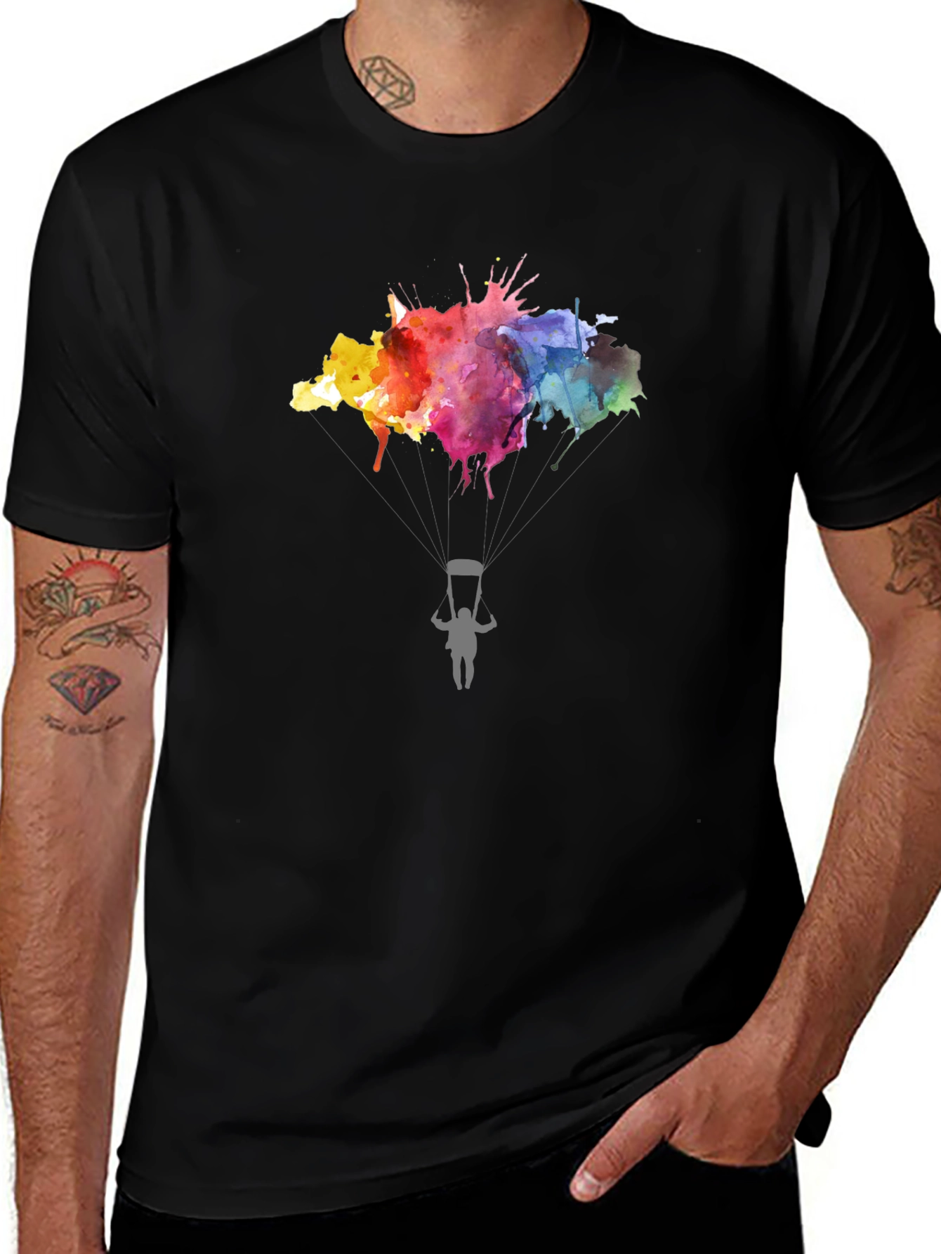 Colorful Parachute T-Shirt