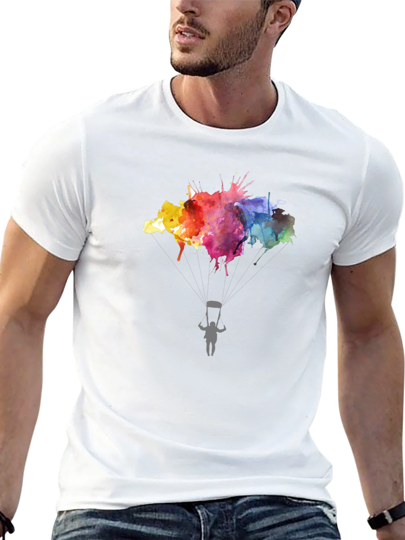 Colorful Parachute T-Shirt