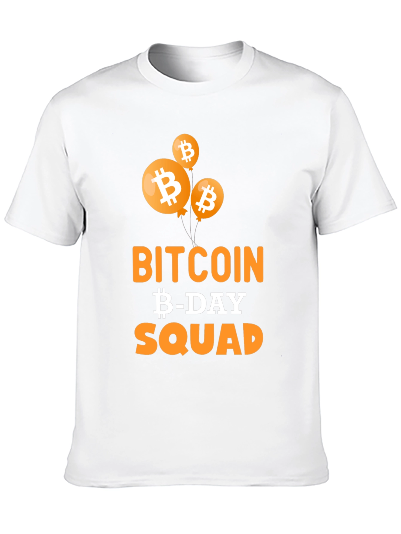 Bitcoin B-Day Squad Black T-Shirt
