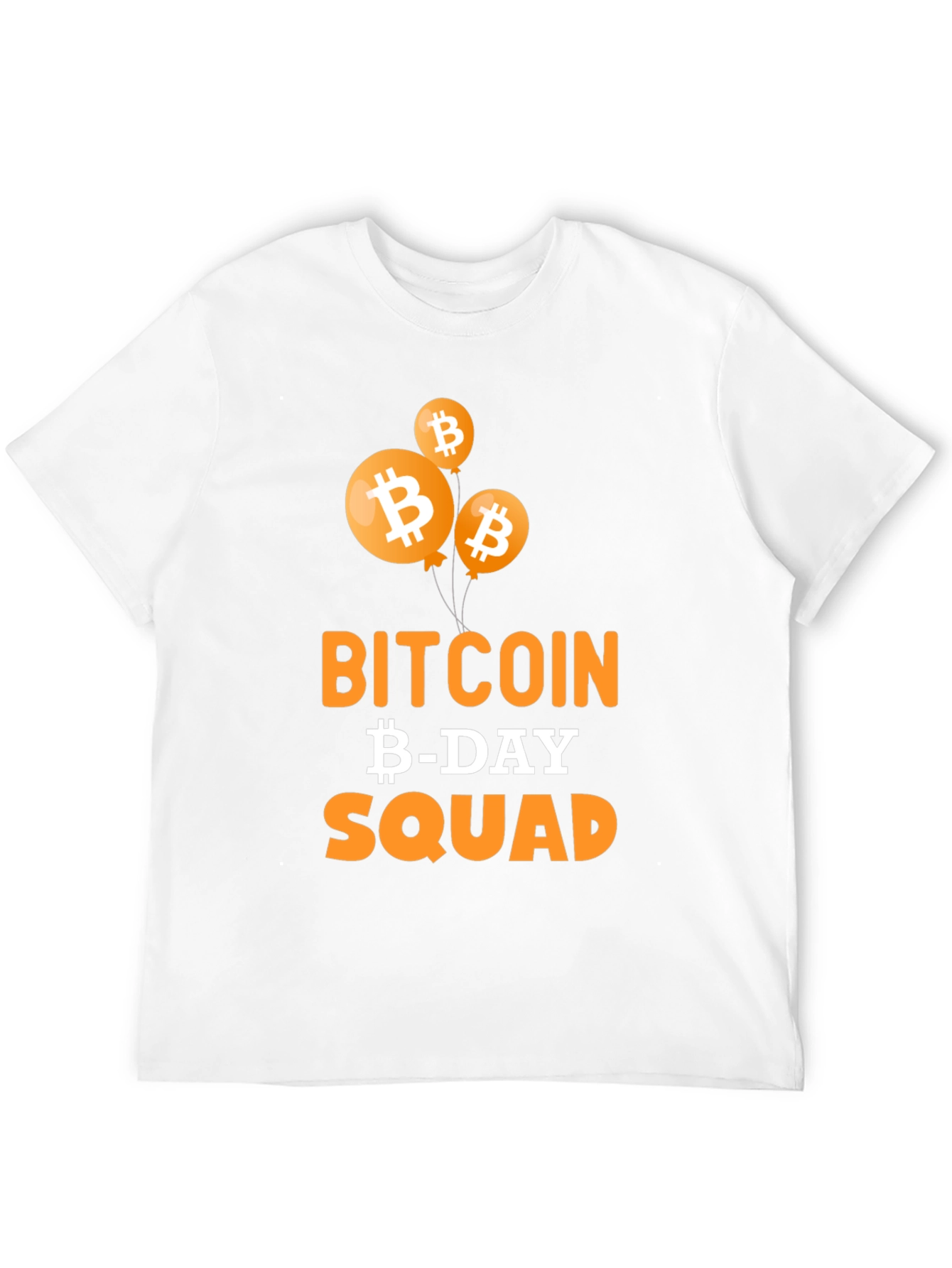 Bitcoin B-Day Squad Black T-Shirt