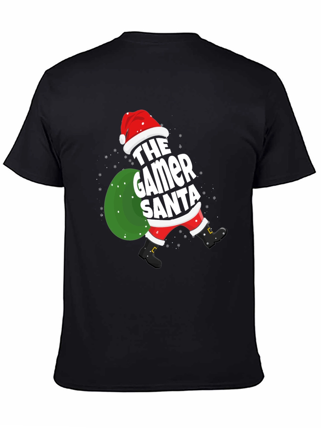The Gamer Santa Christmas T-Shirt