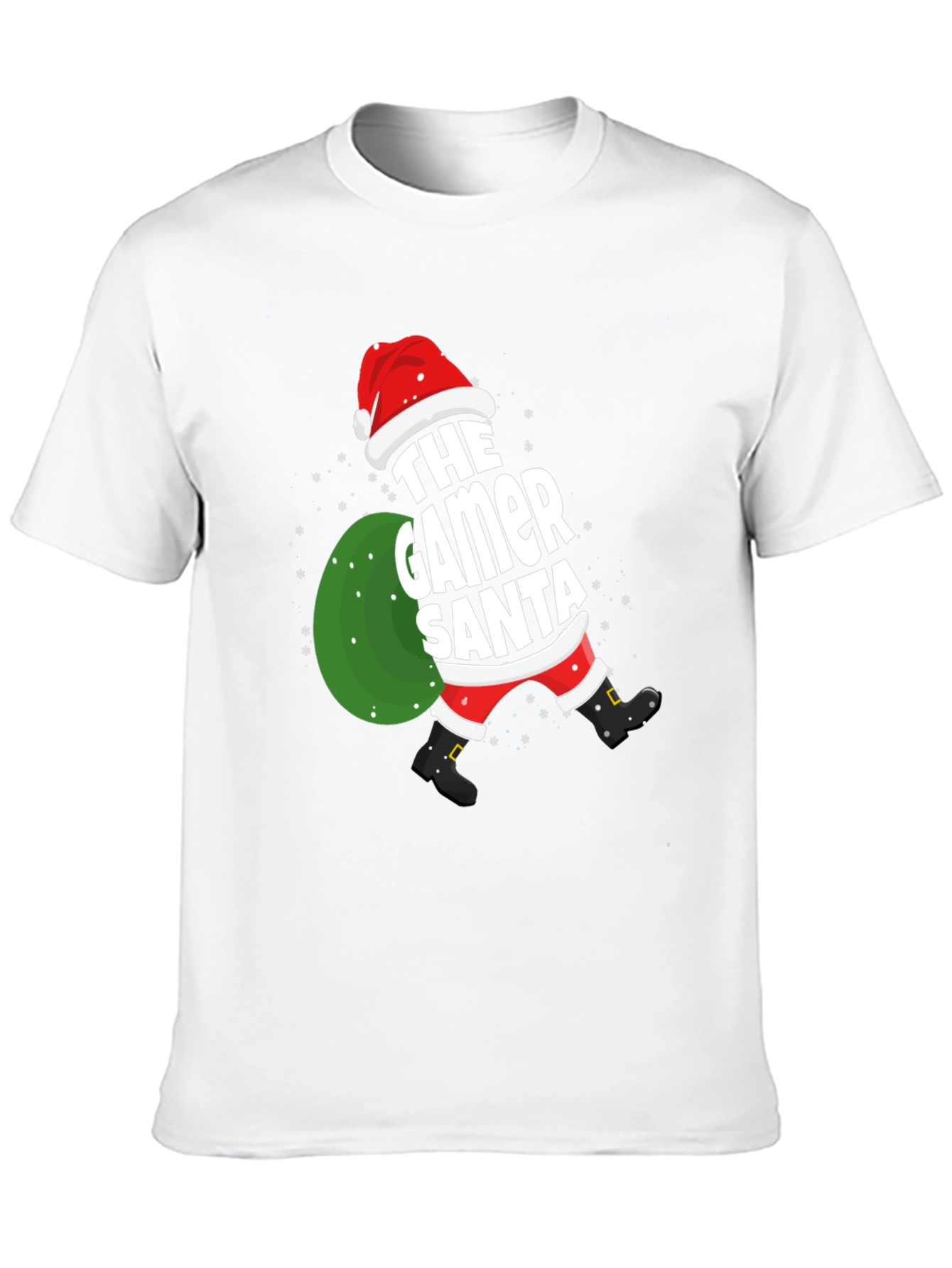 The Gamer Santa Christmas T-Shirt