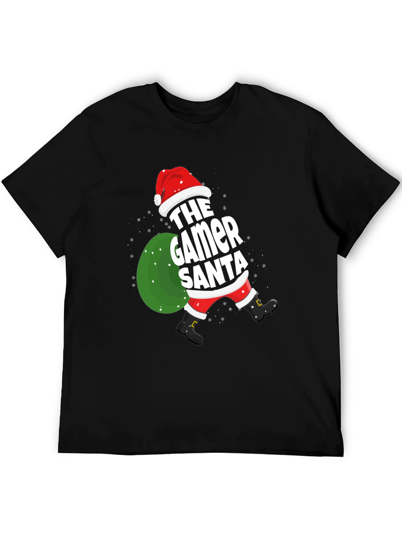 The Gamer Santa Christmas T-Shirt