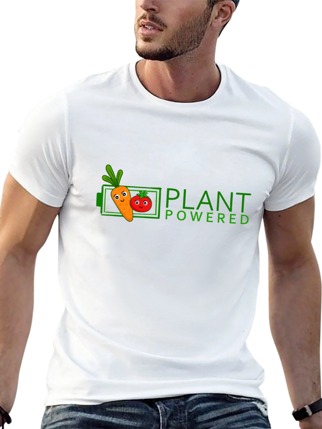 Plant Powered Vegan T-Shirt - Unisex