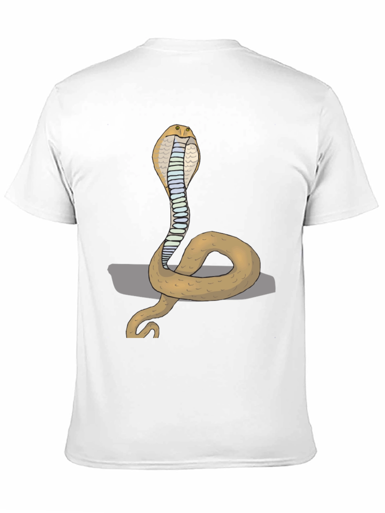 Cobra Graphic Print T-Shirt - Cool Snake Tee