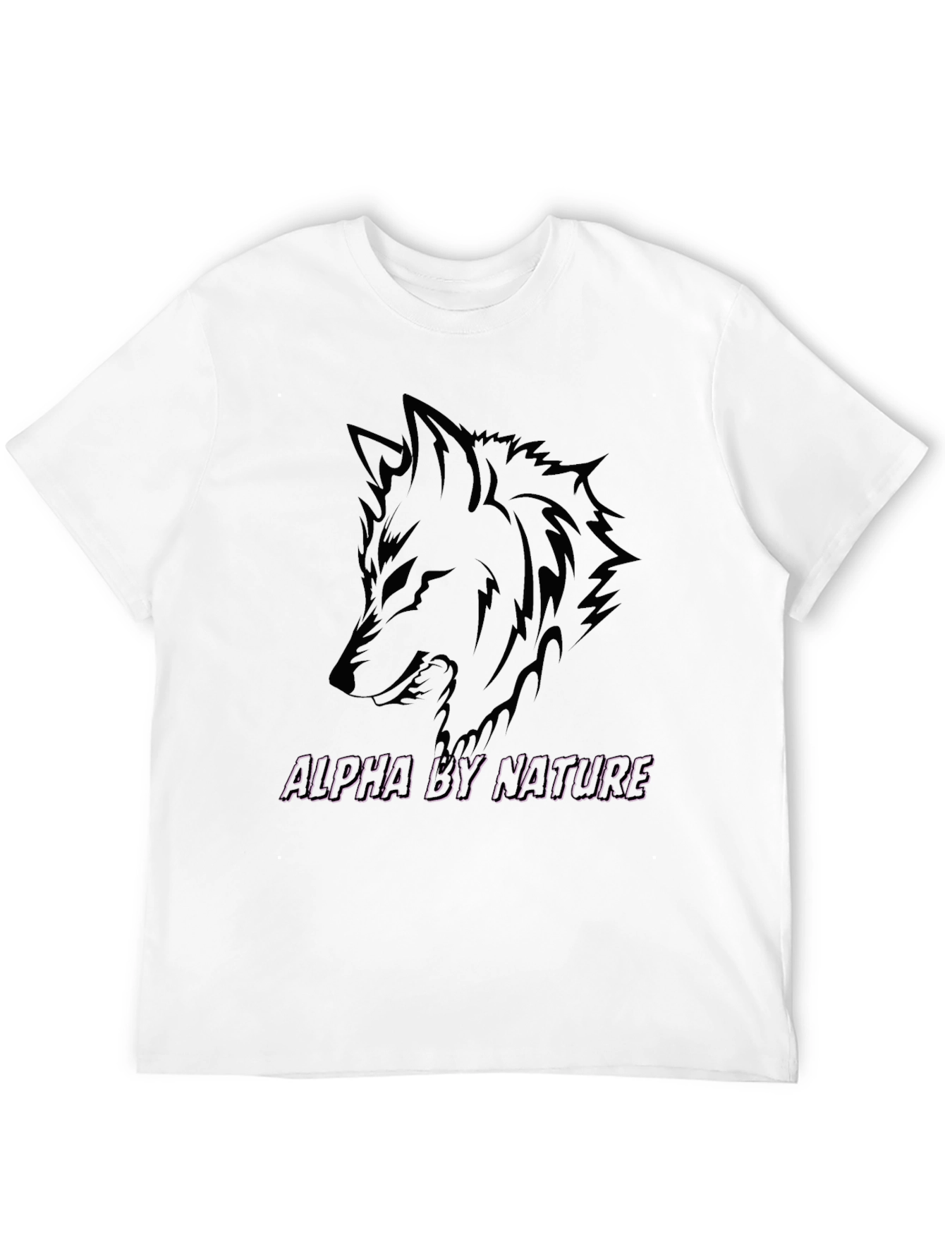 Alpha by Nature Wolf Graphic Tee
